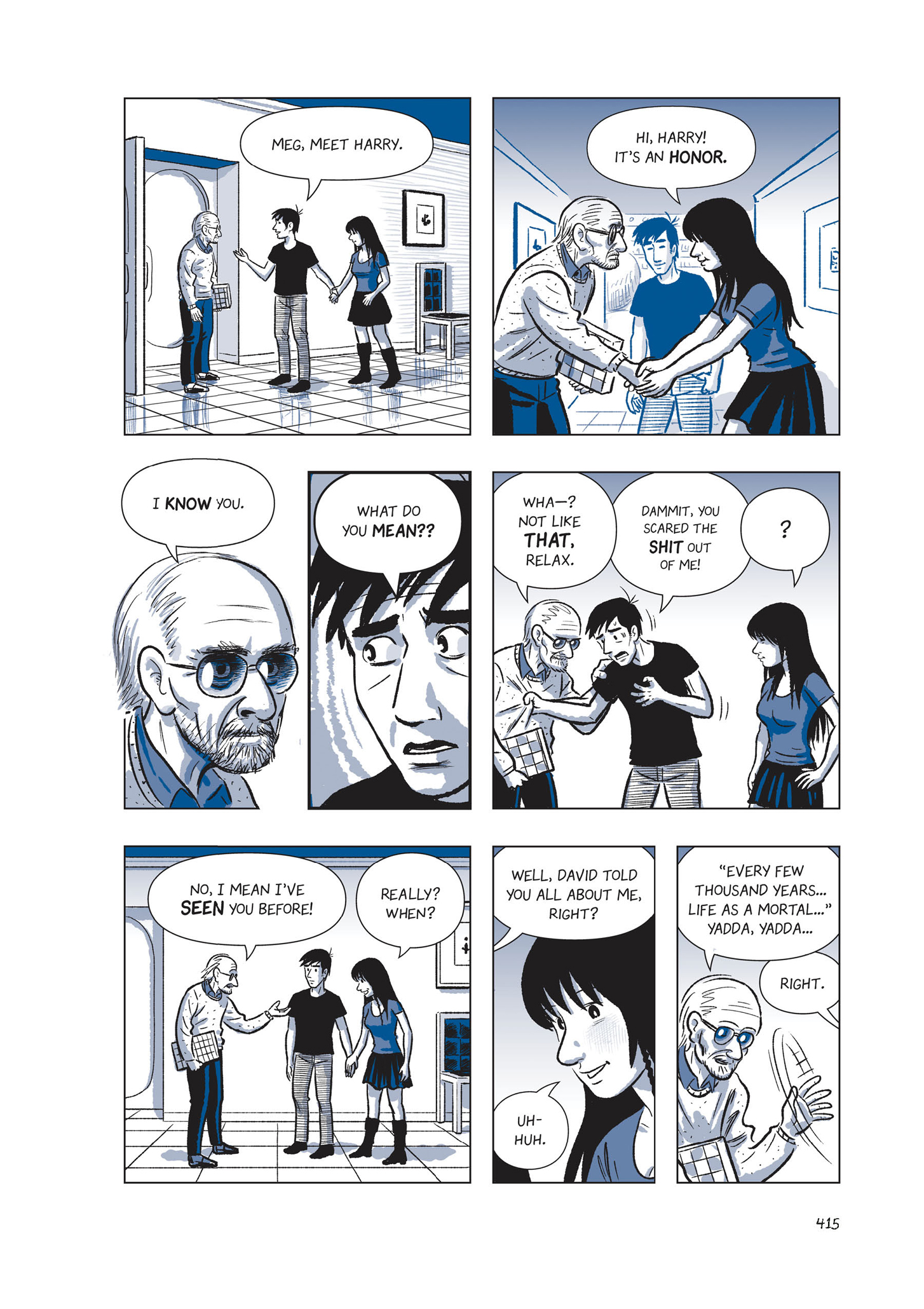 Read online The Sculptor comic -  Issue # Part 4 - 14