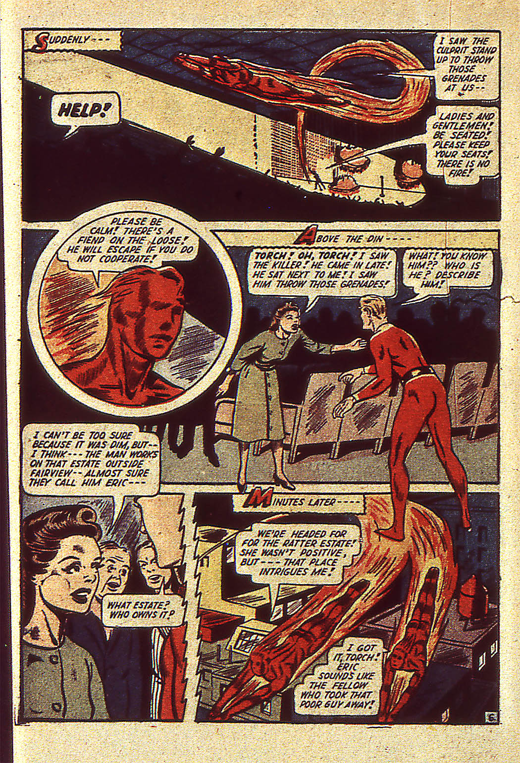 Read online The Human Torch (1940) comic -  Issue #14 - 8