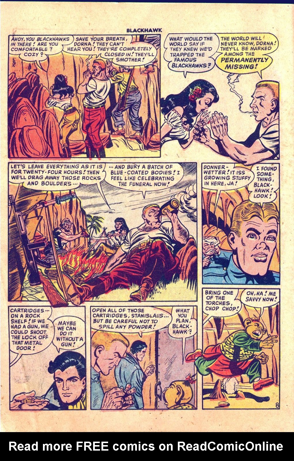 Read online Blackhawk (1957) comic -  Issue #26 - 10