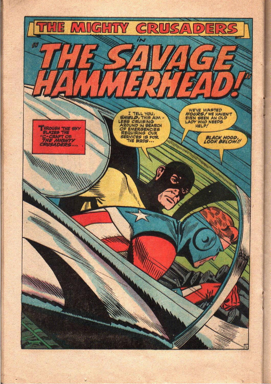 Read online The Mighty Crusaders (1965) comic -  Issue #7 - 17