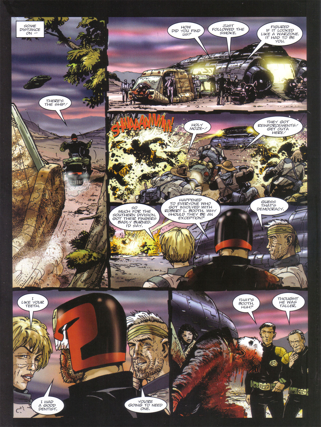 Read online Judge Dredd Origins comic -  Issue # TPB - 135