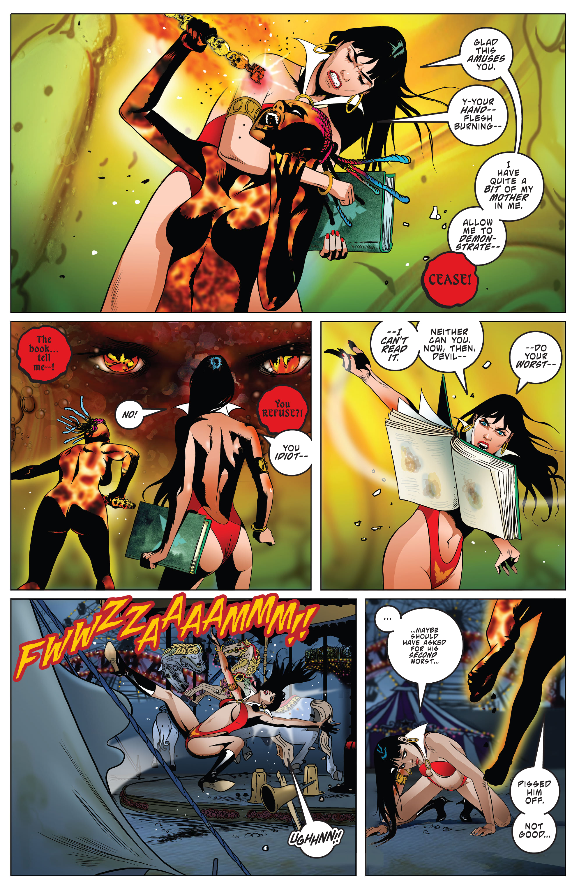 Read online Vampirella: Year One comic -  Issue #6 - 22