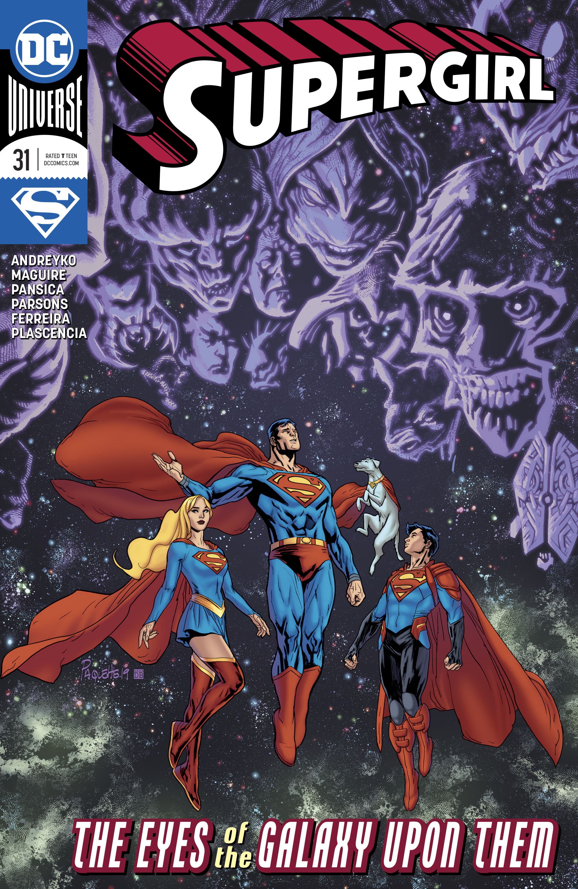 Read online Supergirl (2016) comic -  Issue #31 - 1