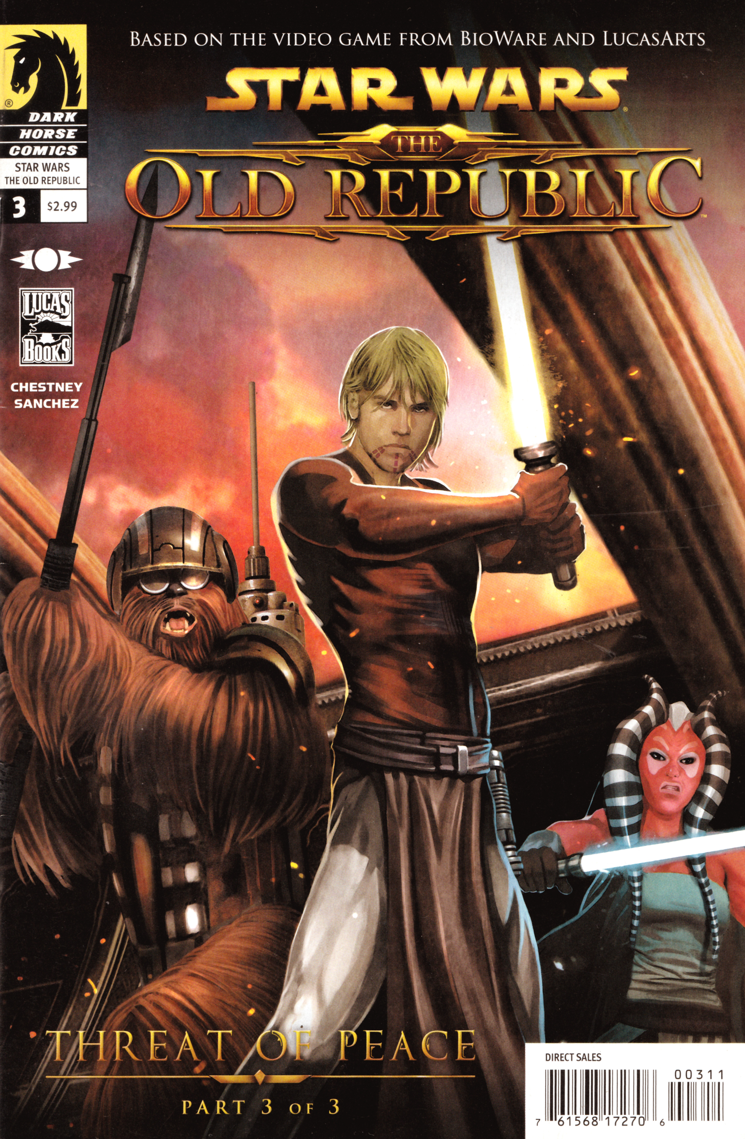Read online Star Wars: The Old Republic comic -  Issue #3 - 1