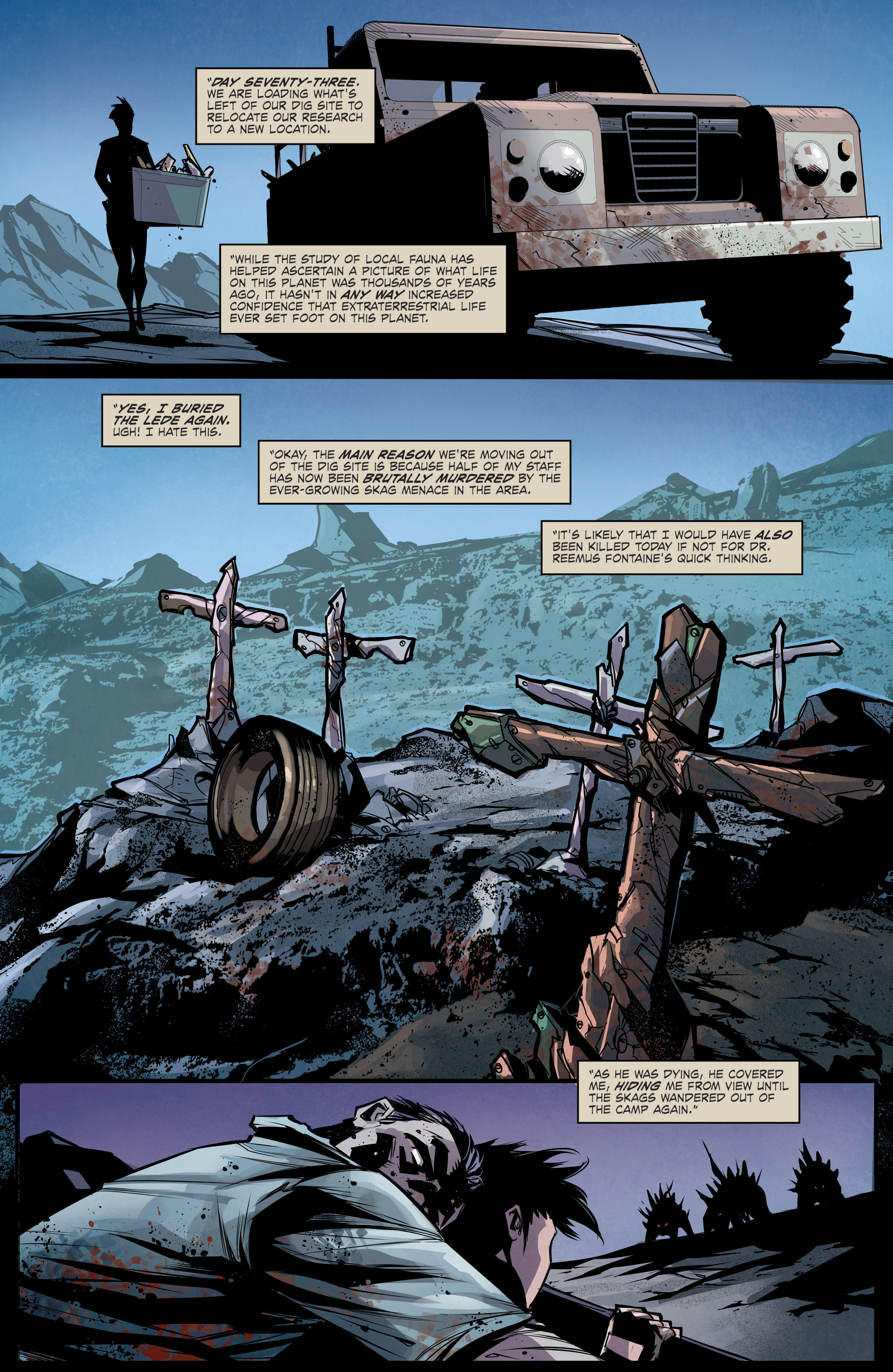 Read online Borderlands: Tannis & the Vault comic -  Issue #6 - 12