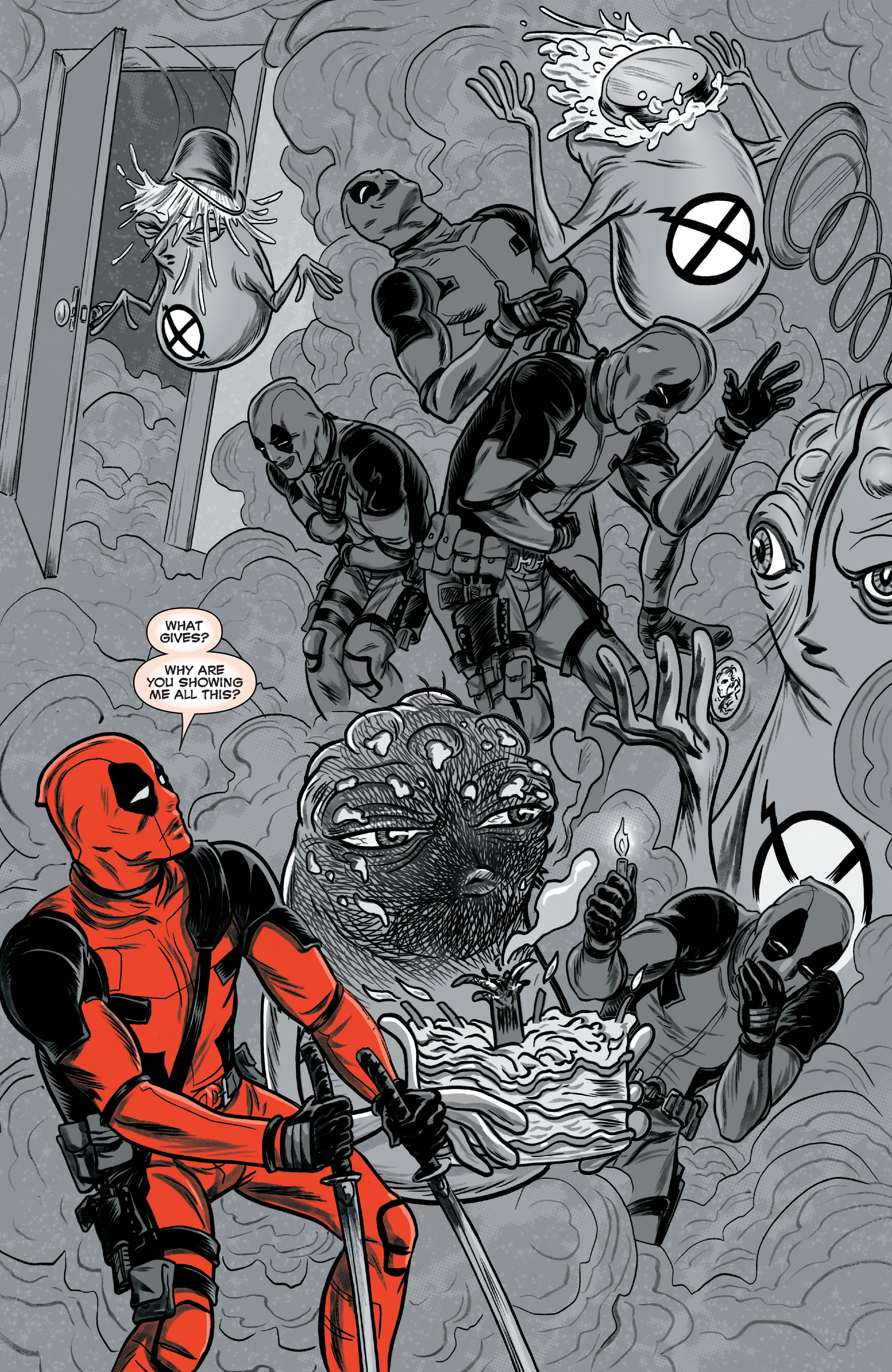 Read online Deadpool: Black, White & Blood comic -  Issue #4 - 29