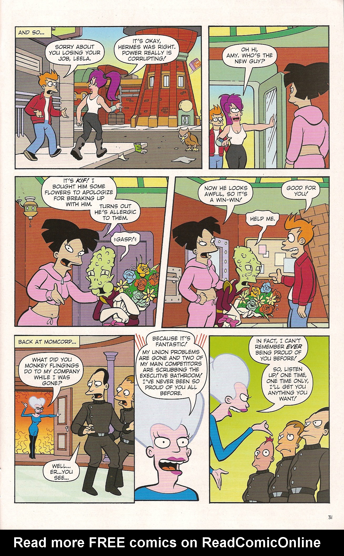 Read online Futurama Comics comic -  Issue #50a - 26