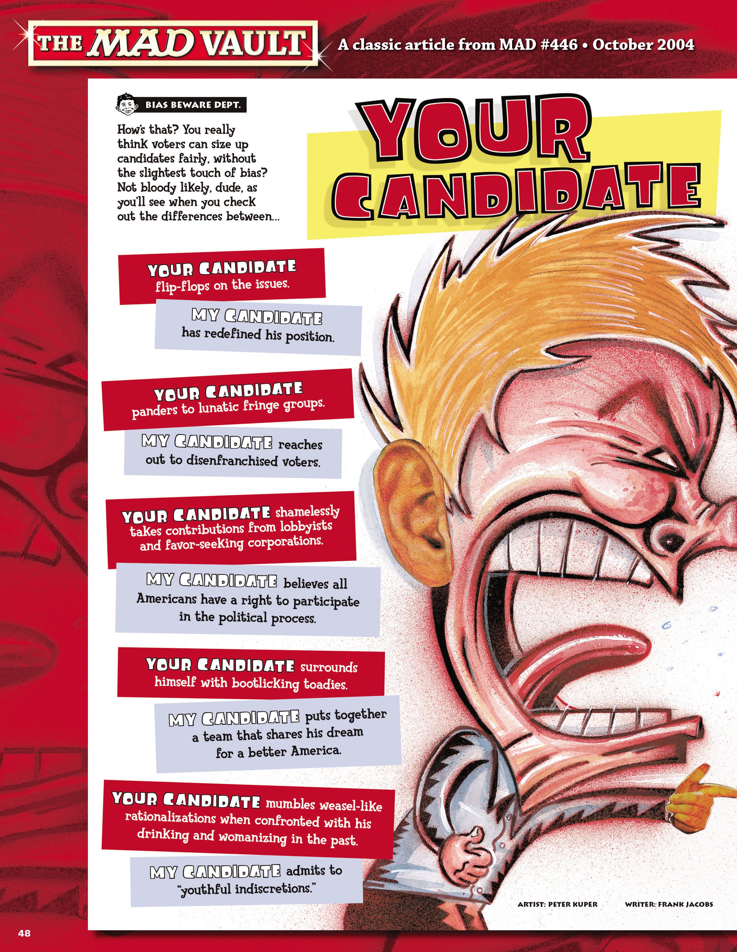 Read online MAD comic -  Issue #541 - 50