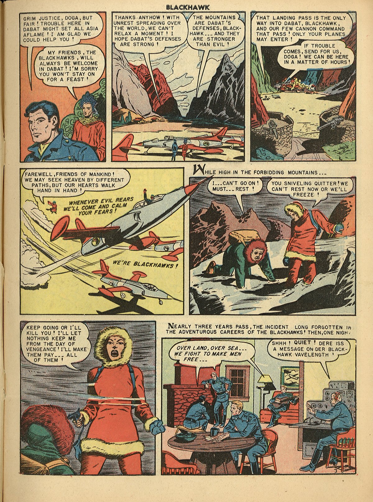Read online Blackhawk (1957) comic -  Issue #33 - 6
