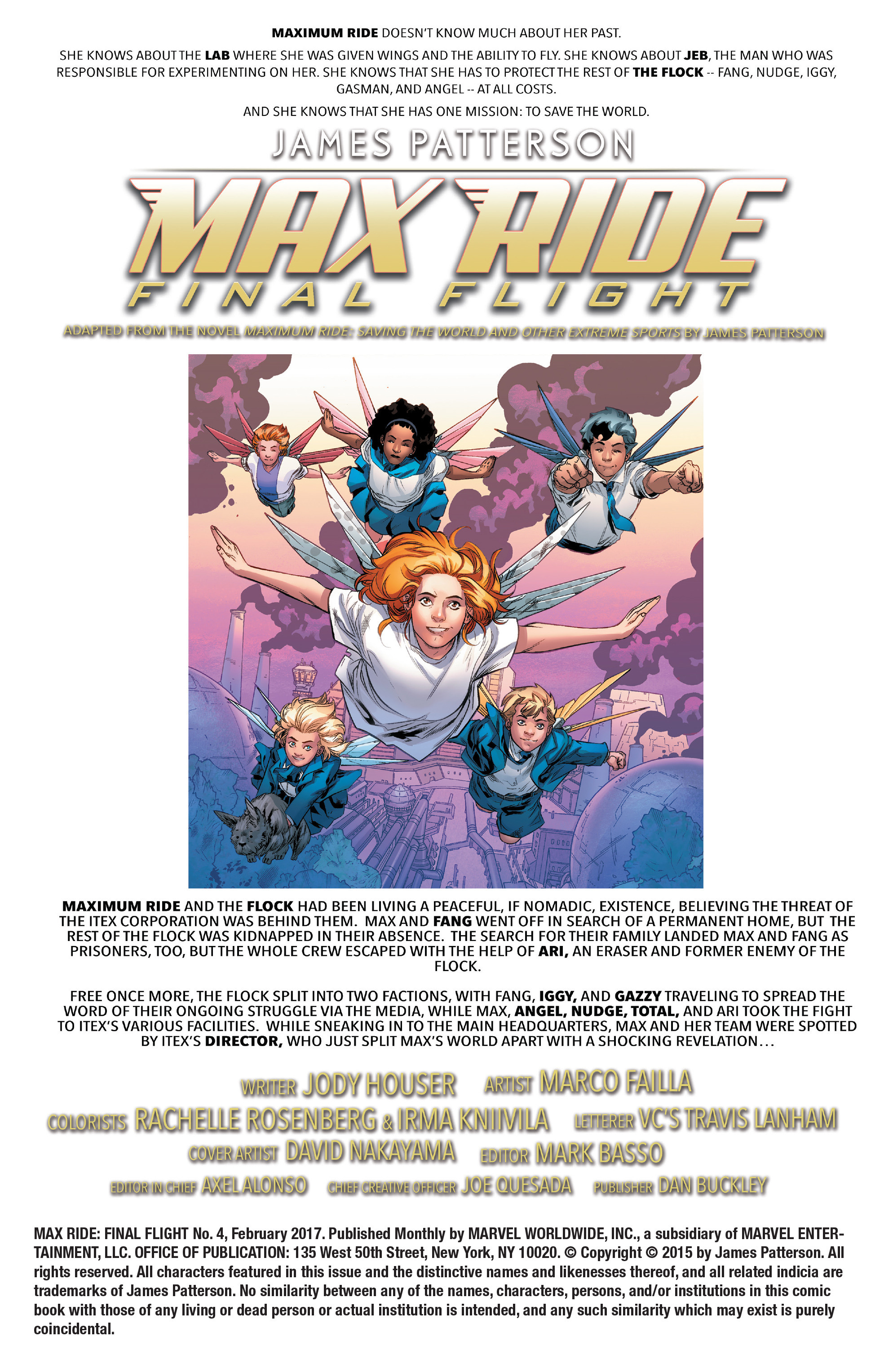 Read online Max Ride: Final Flight comic -  Issue #4 - 2
