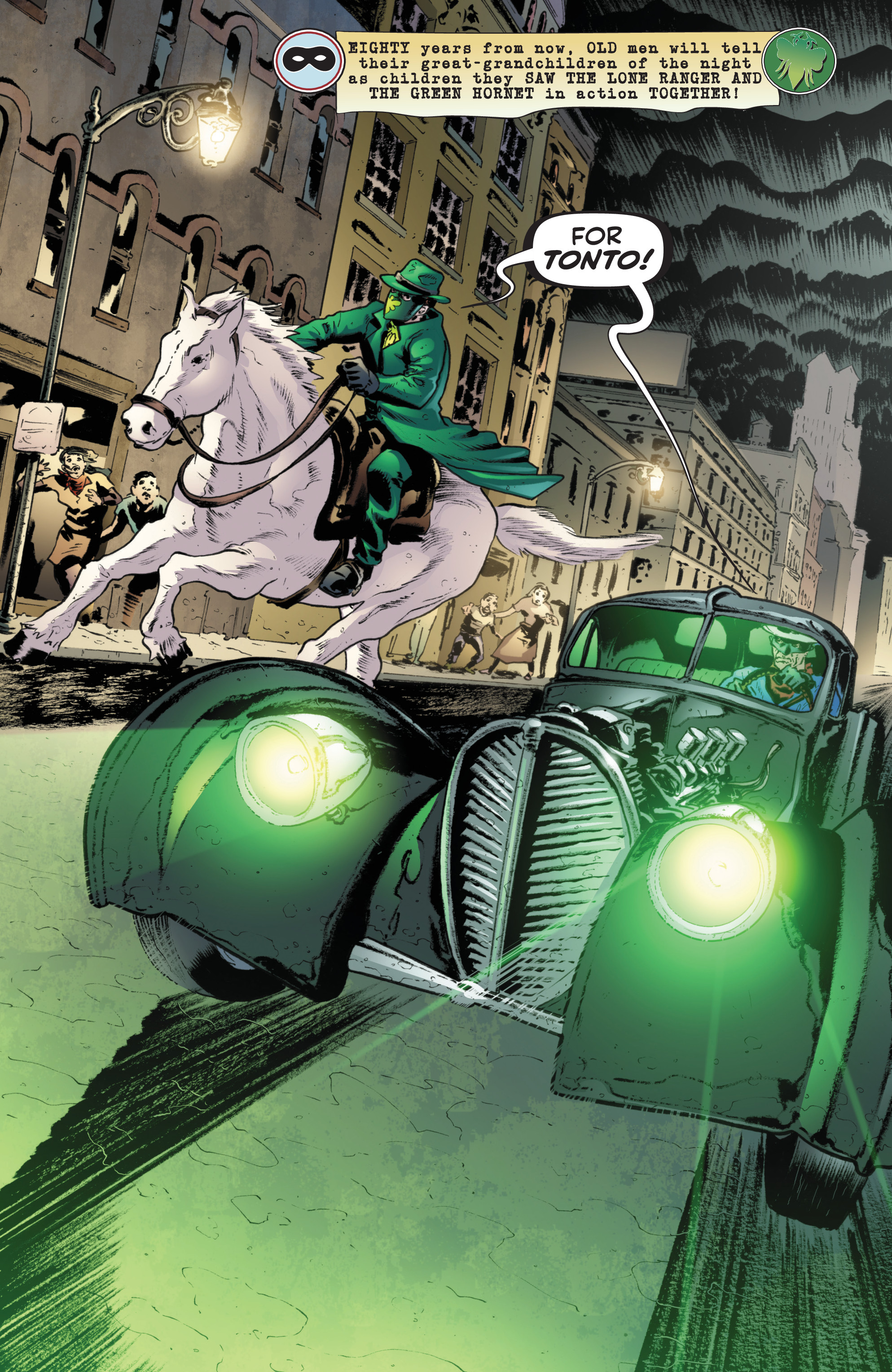 Read online The Lone Ranger/Green Hornet comic -  Issue #5 - 17