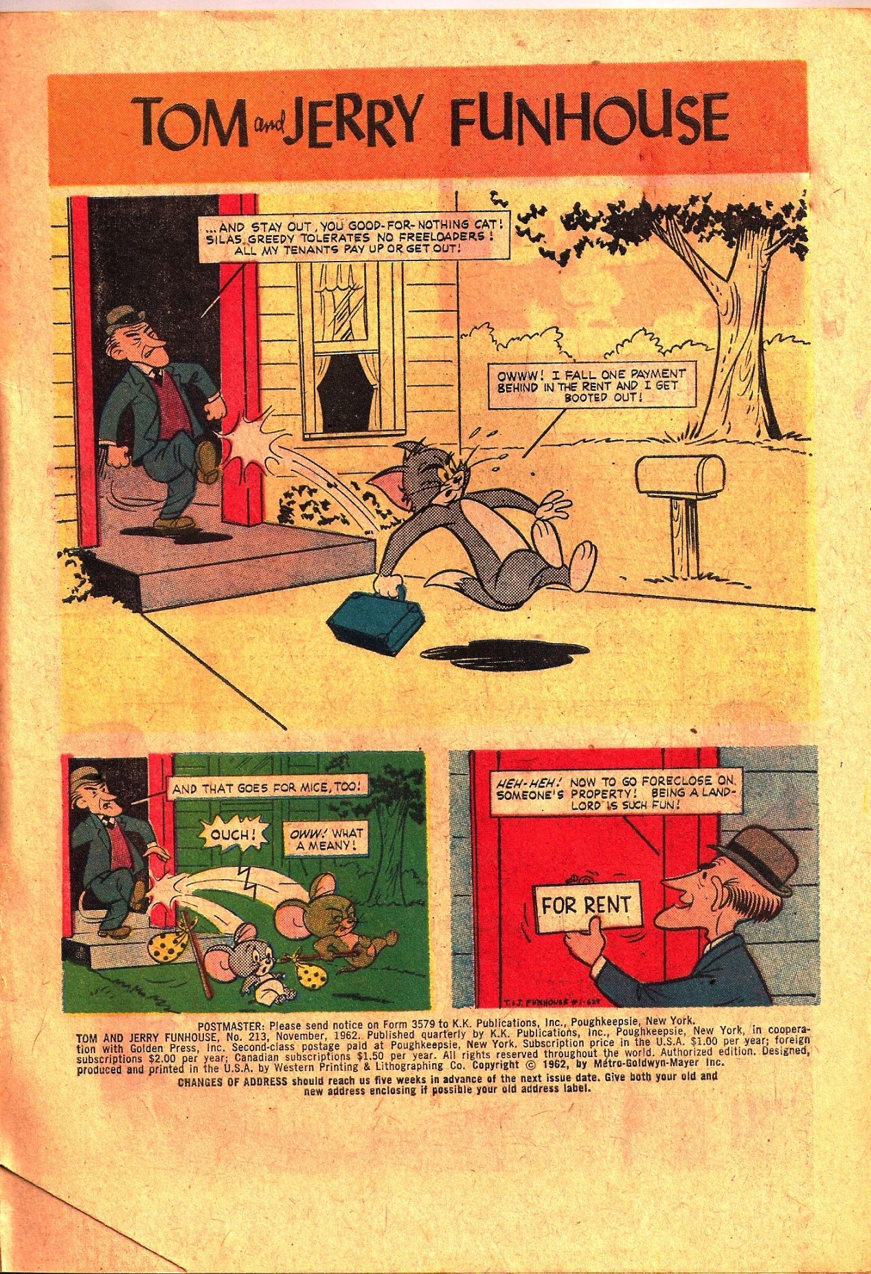 Read online Tom and Jerry comic -  Issue #214 - 3