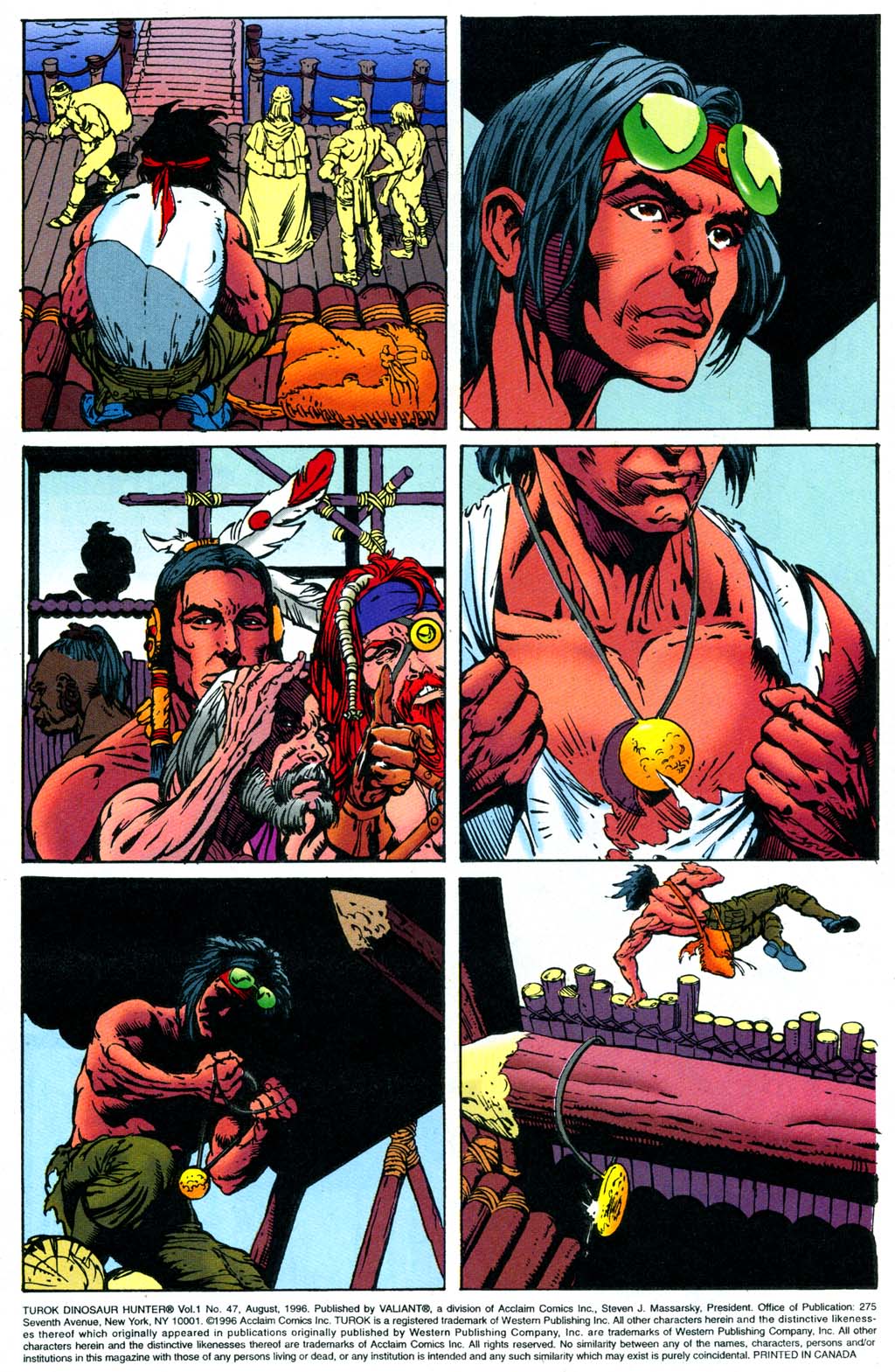 Read online Turok, Dinosaur Hunter (1993) comic -  Issue #47 - 3