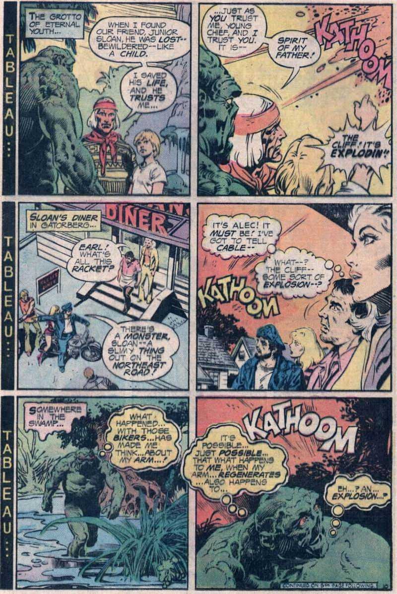 Read online Swamp Thing (1972) comic -  Issue #20 - 11