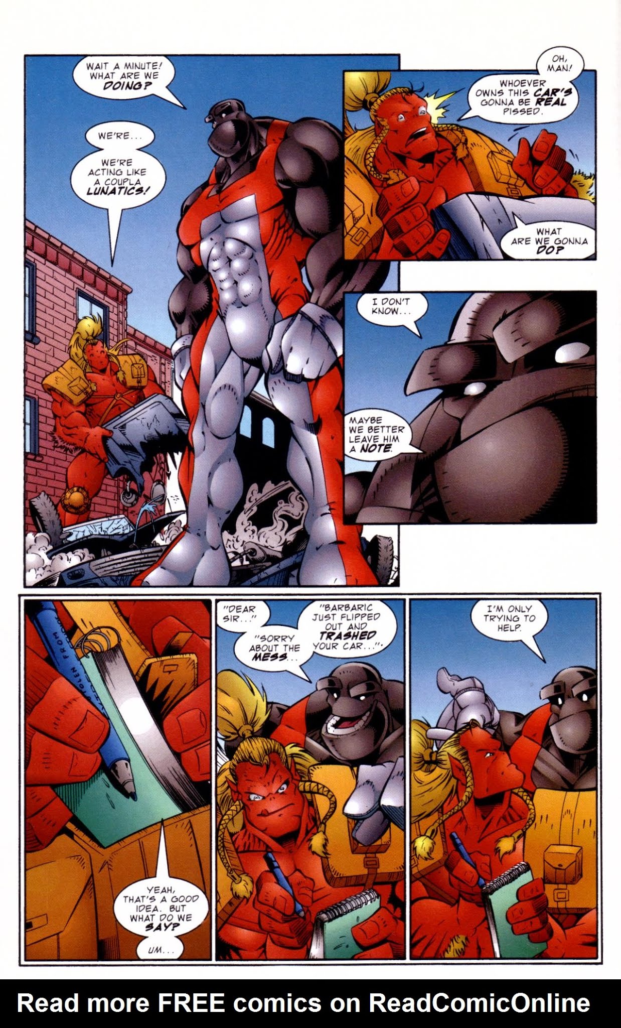 Read online Badrock comic -  Issue # Annual 1 - 18