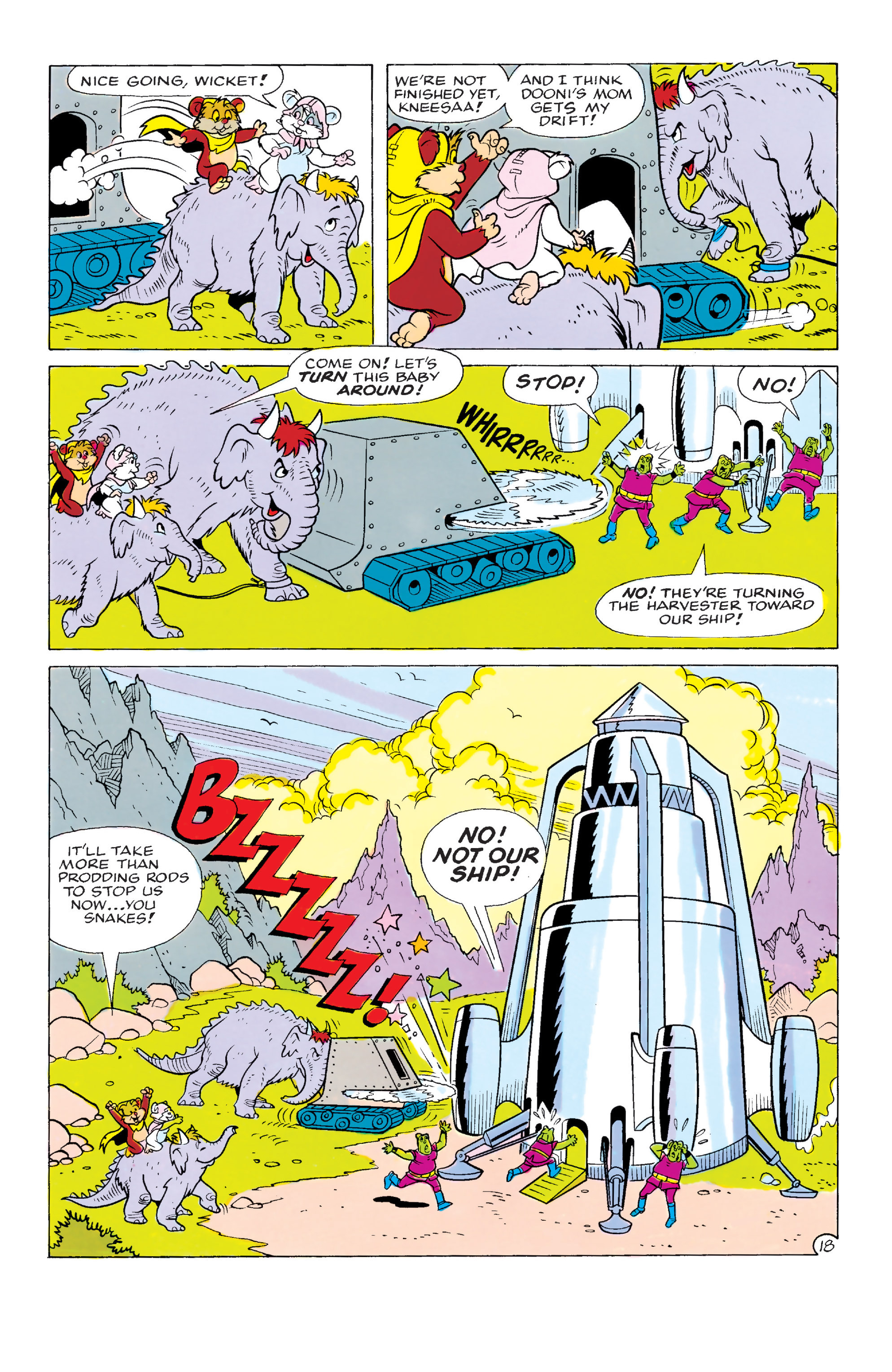 Read online Ewoks comic -  Issue #5 - 19