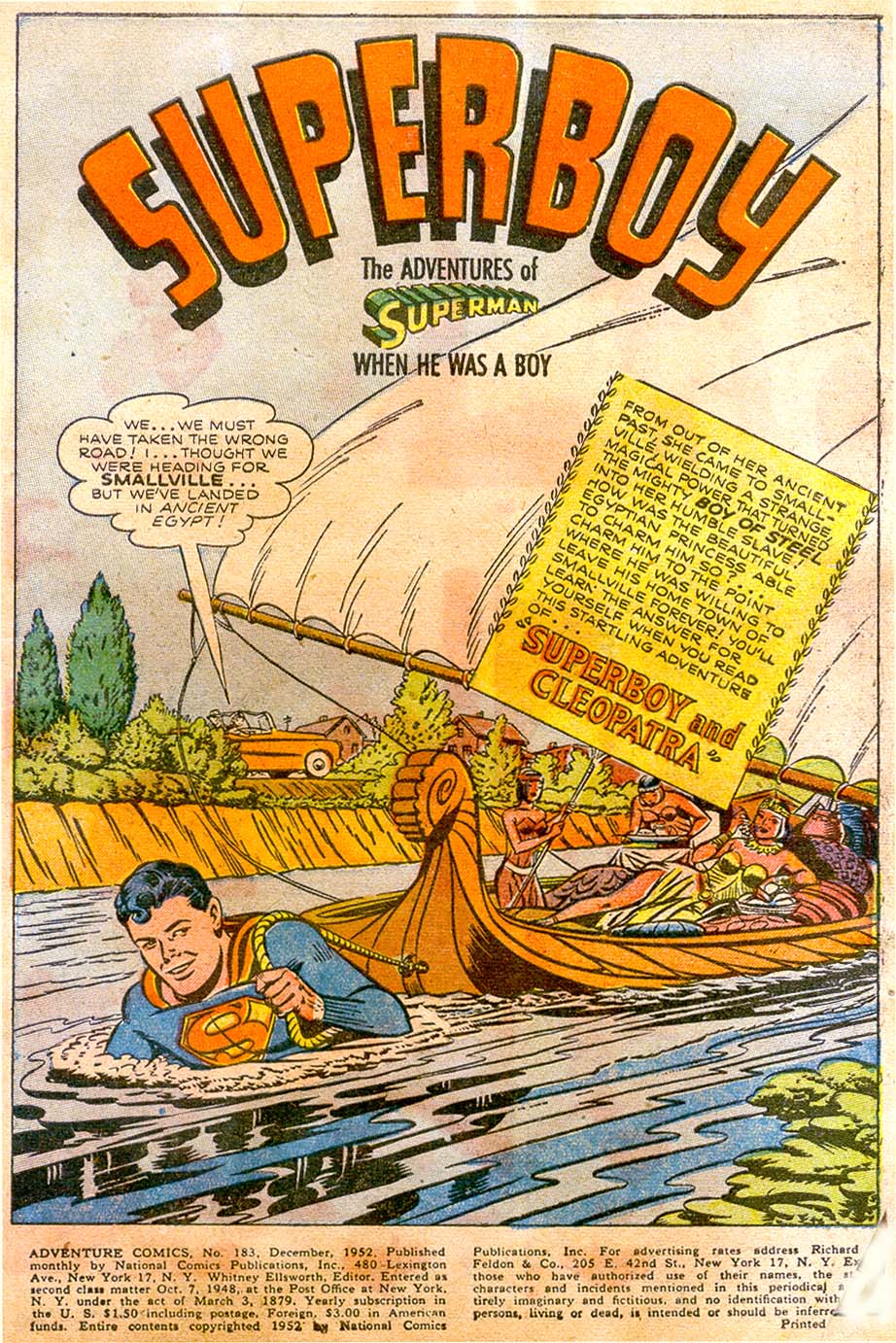 Read online Adventure Comics (1938) comic -  Issue #183 - 3