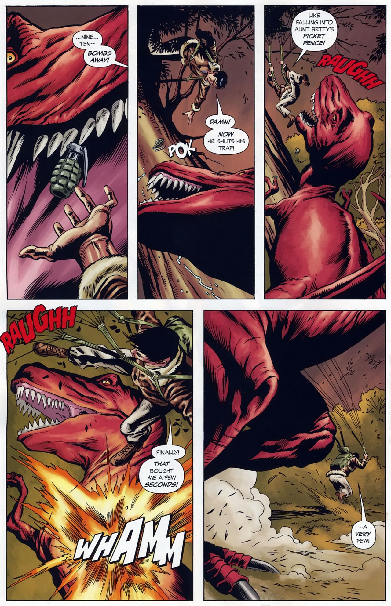 Read online The War That Time Forgot comic -  Issue #12 - 6