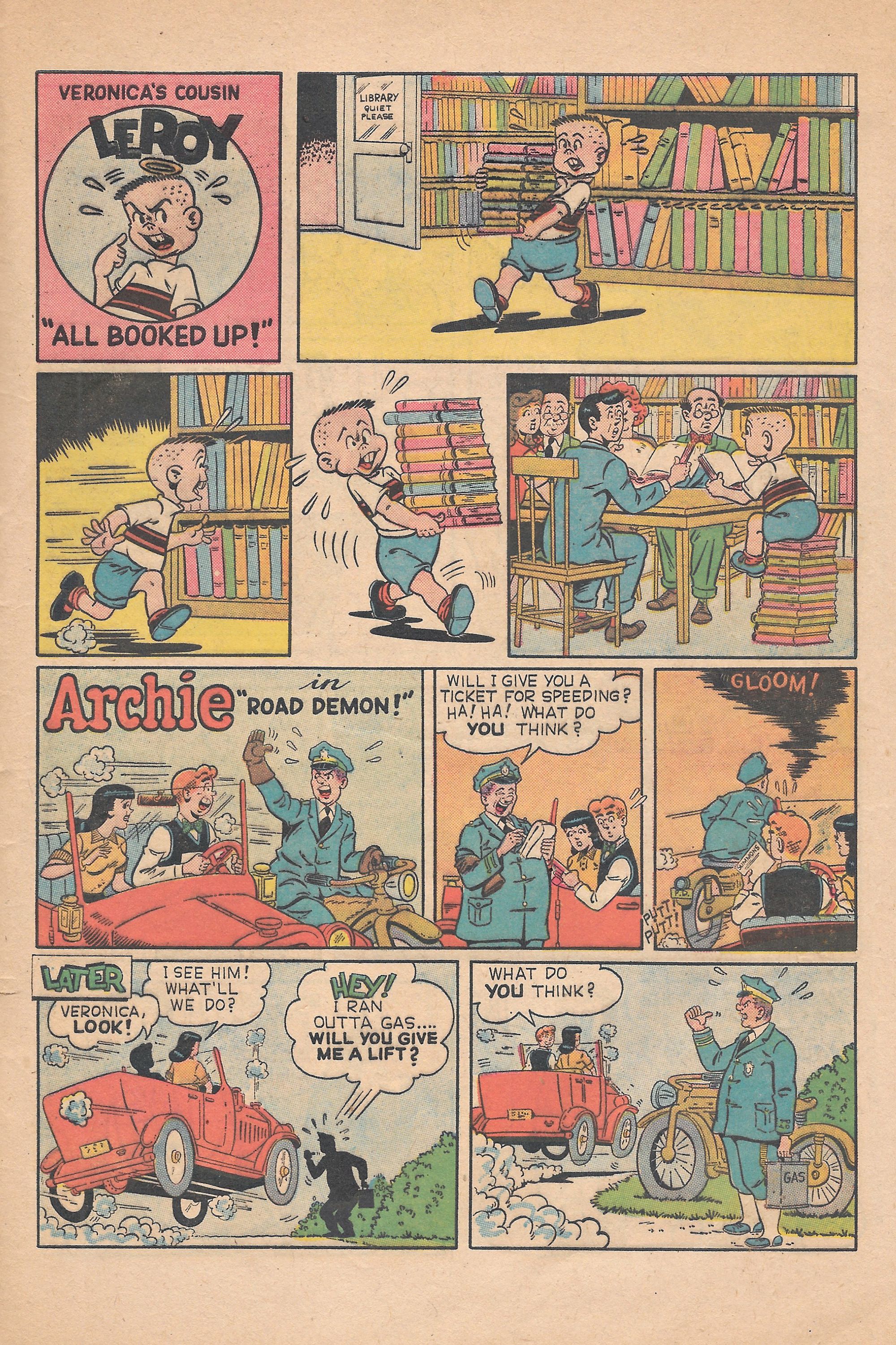 Read online Archie's Joke Book Magazine comic -  Issue #33 - 29