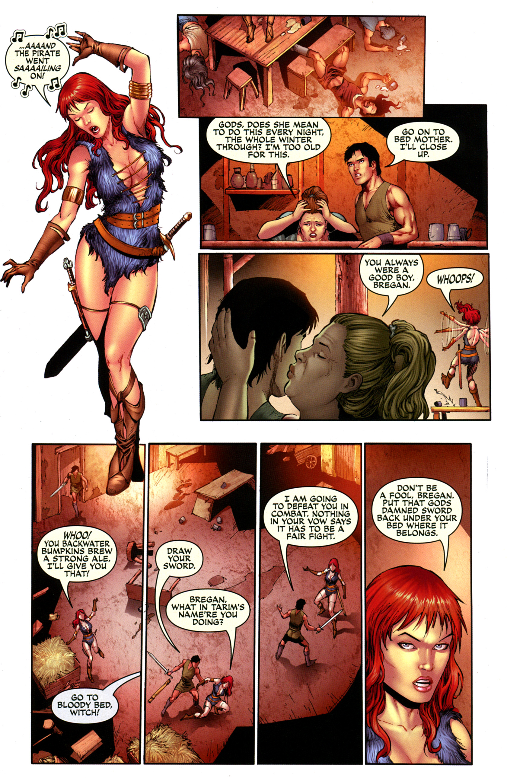 Read online Red Sonja: Blue comic -  Issue # Full - 39