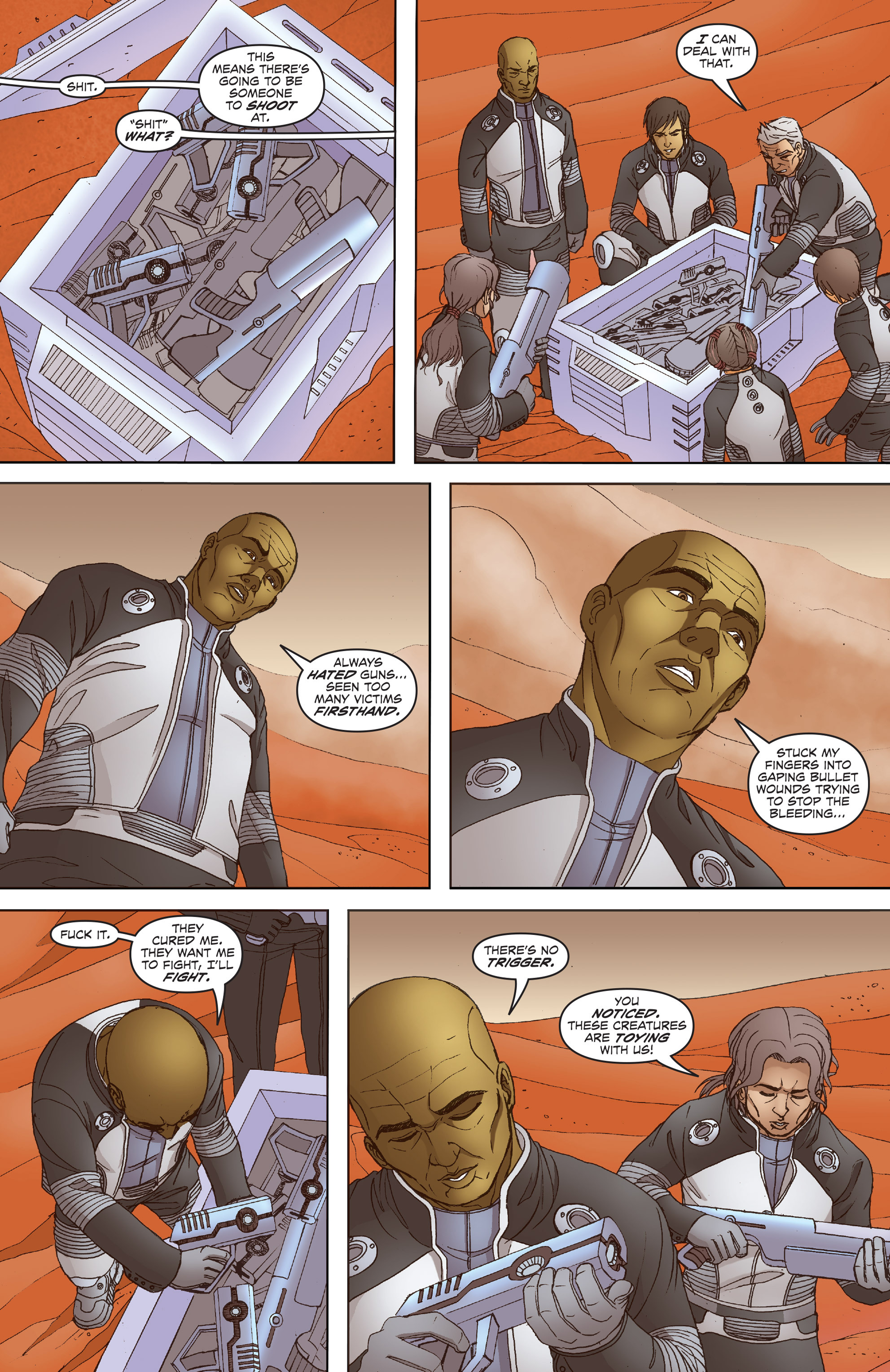Read online Drafted comic -  Issue #4 - 7