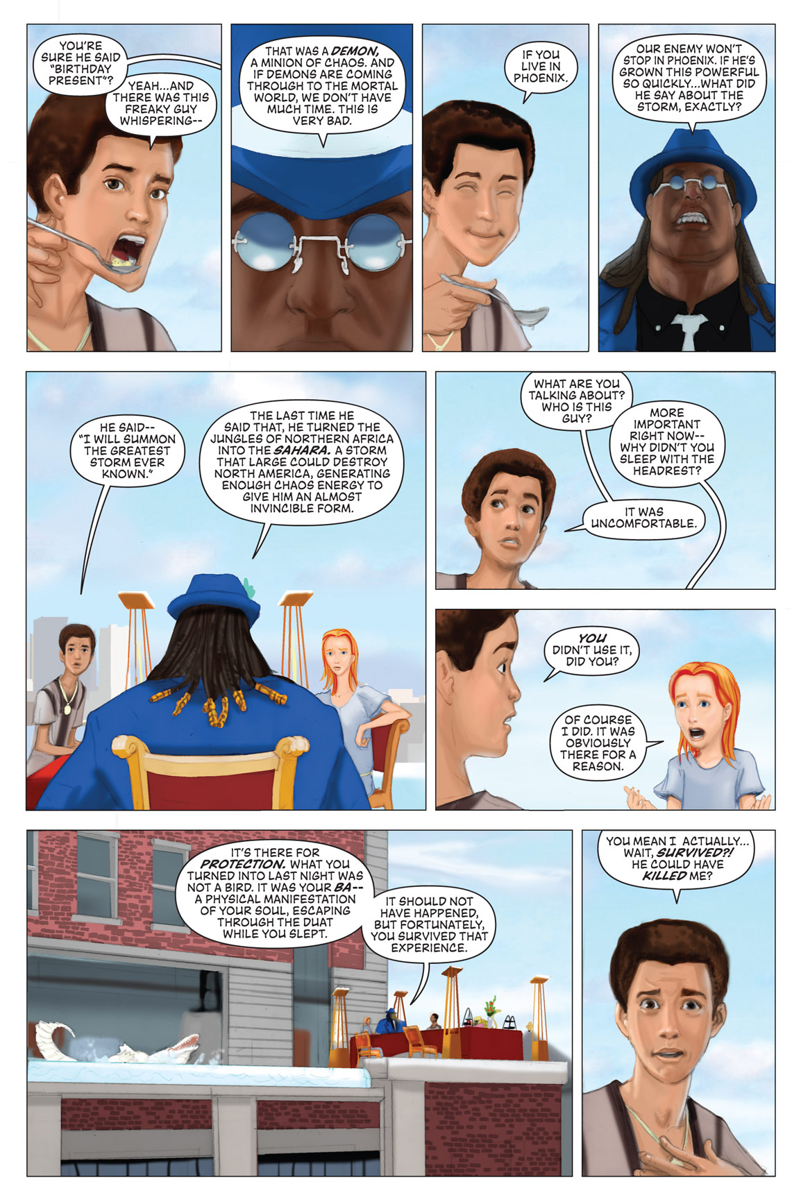 Read online The Kane Chronicles comic -  Issue # TPB 1 - 37