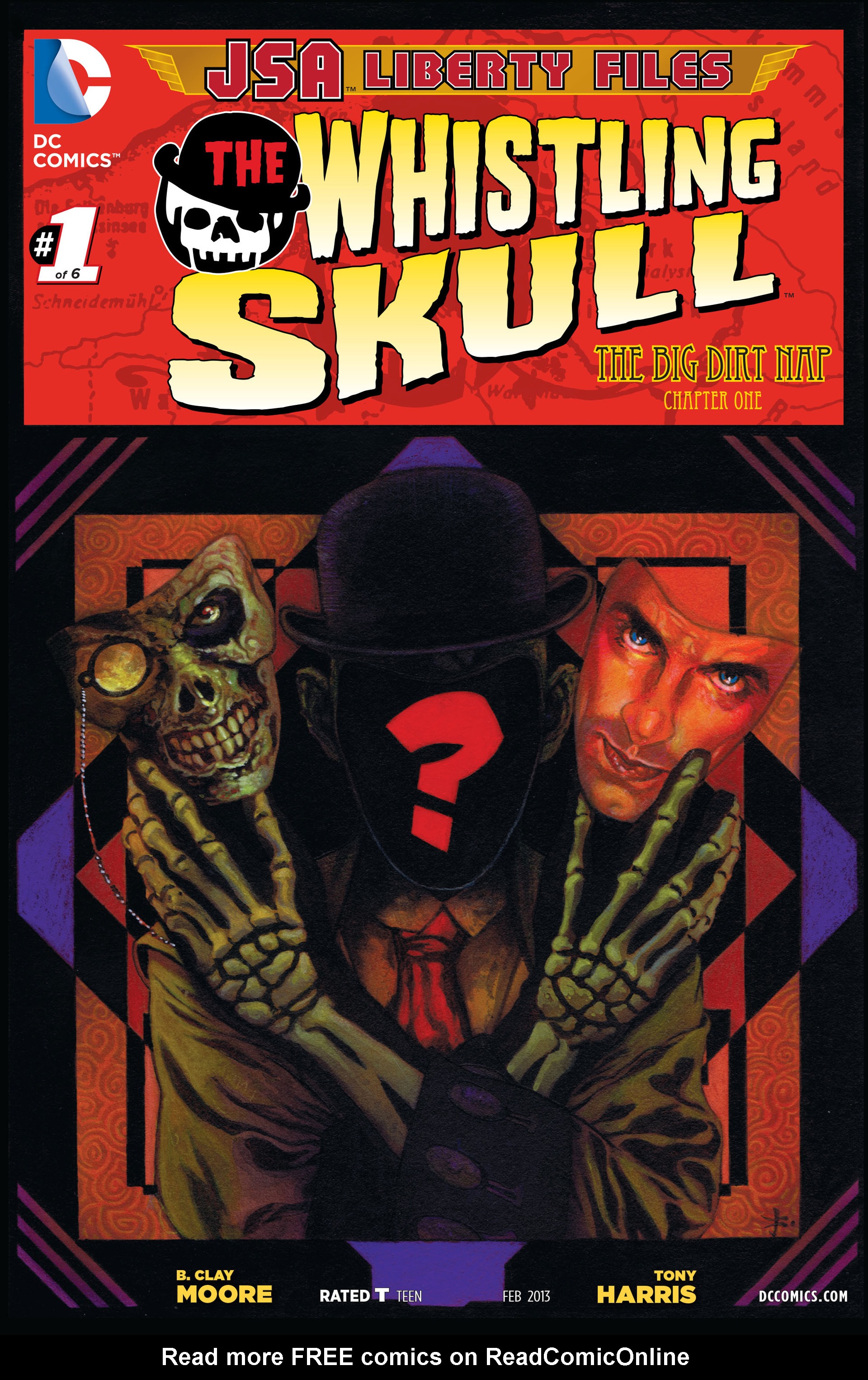 Read online JSA Liberty Files: The Whistling Skull comic -  Issue #1 - 2
