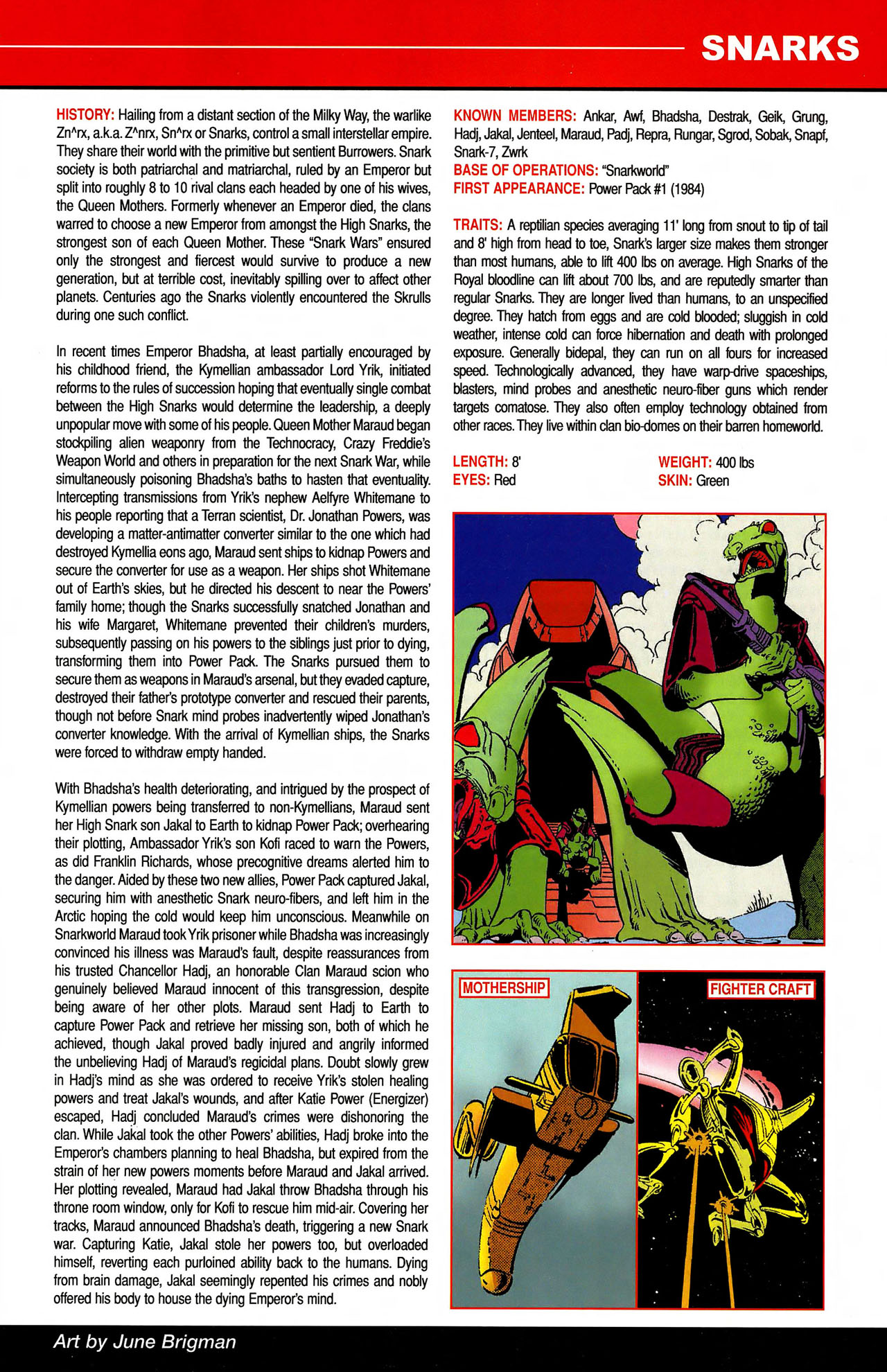 Read online All-New Official Handbook of the Marvel Universe A to Z comic -  Issue #10 - 27