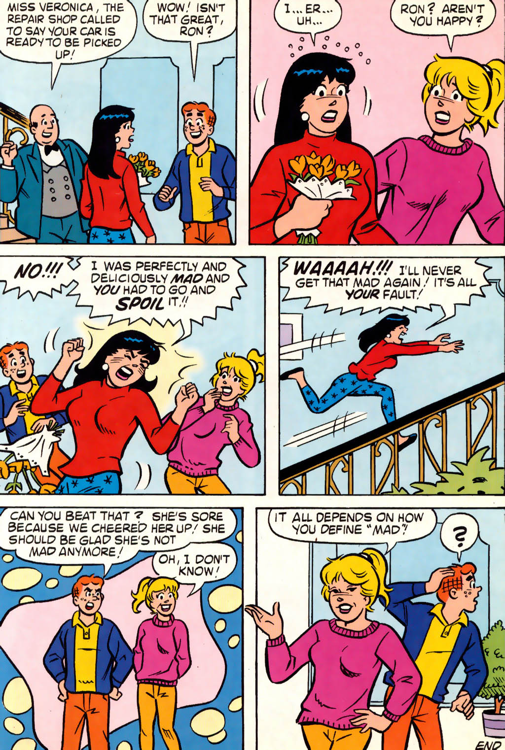 Read online Veronica comic -  Issue #62 - 17