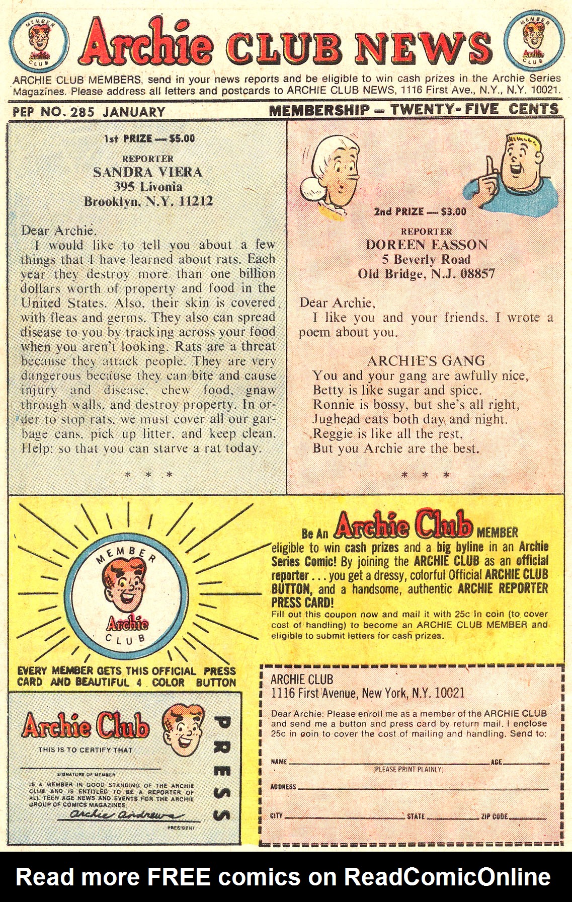 Read online Pep Comics comic -  Issue #285 - 10