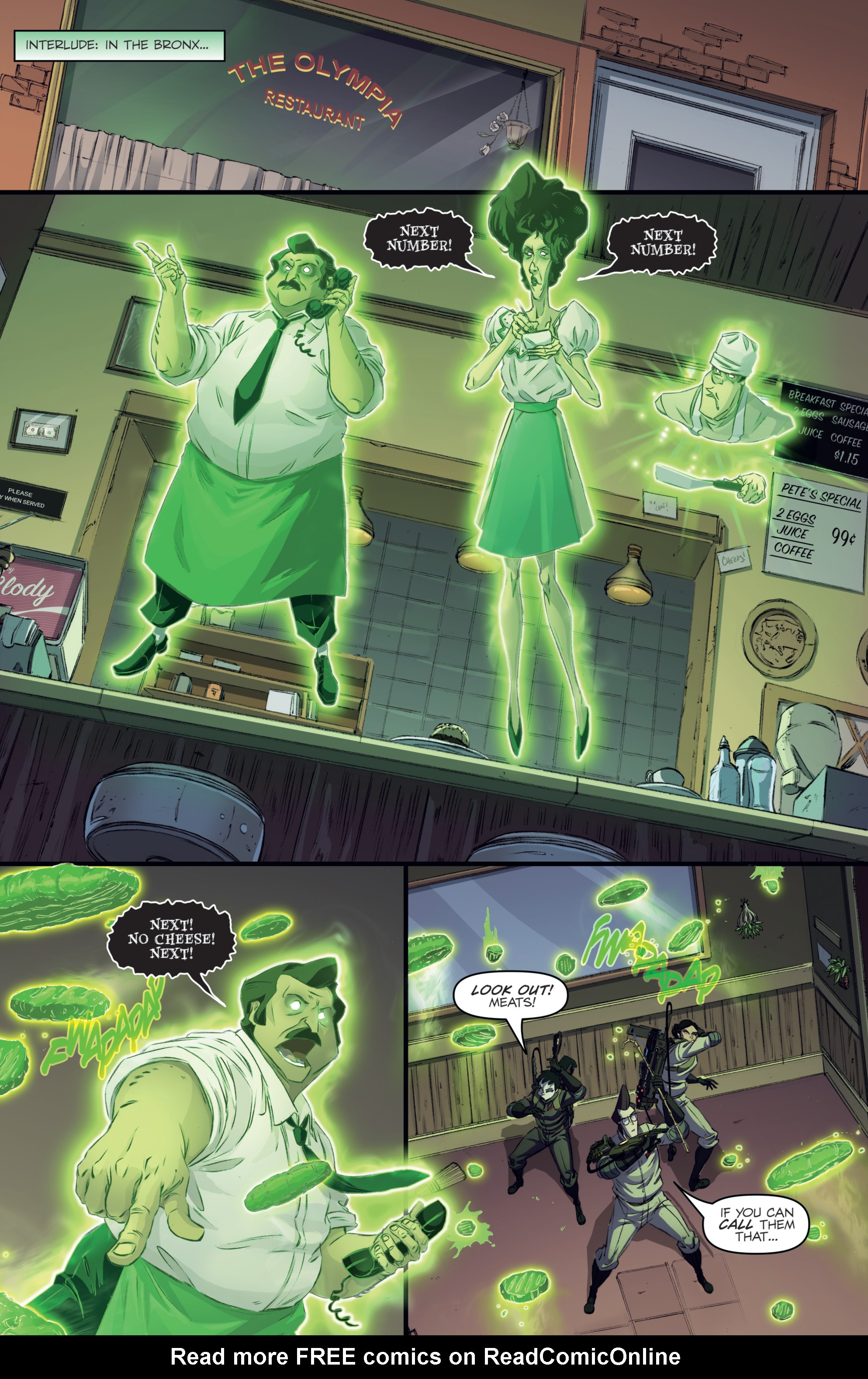 Read online Ghostbusters: International comic -  Issue #4 - 14