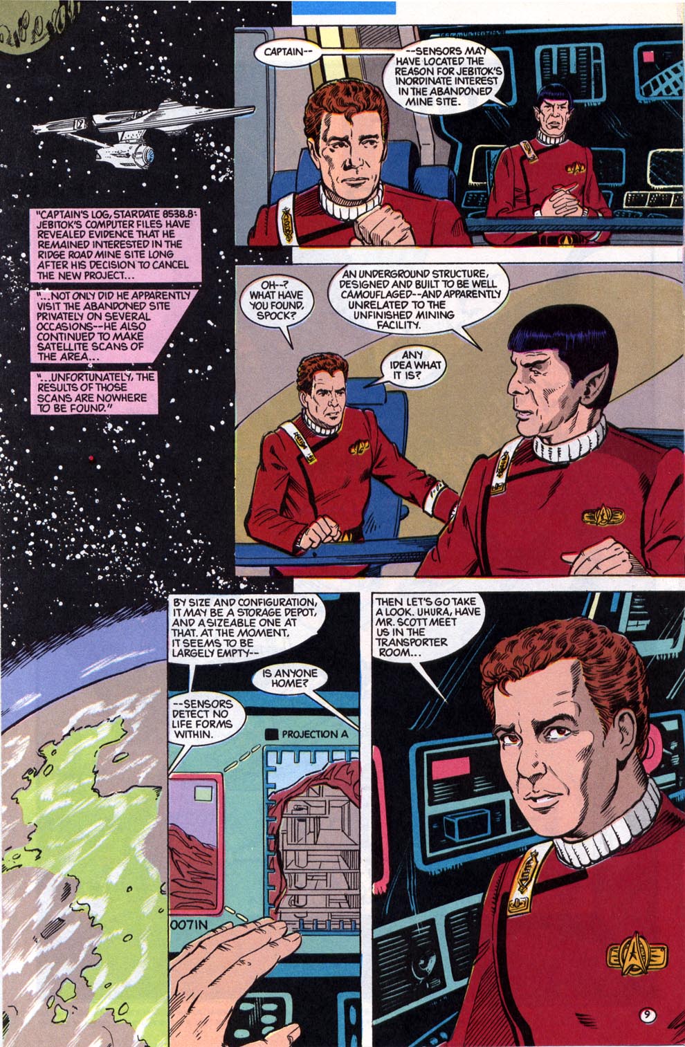Read online Star Trek (1989) comic -  Issue #24 - 10