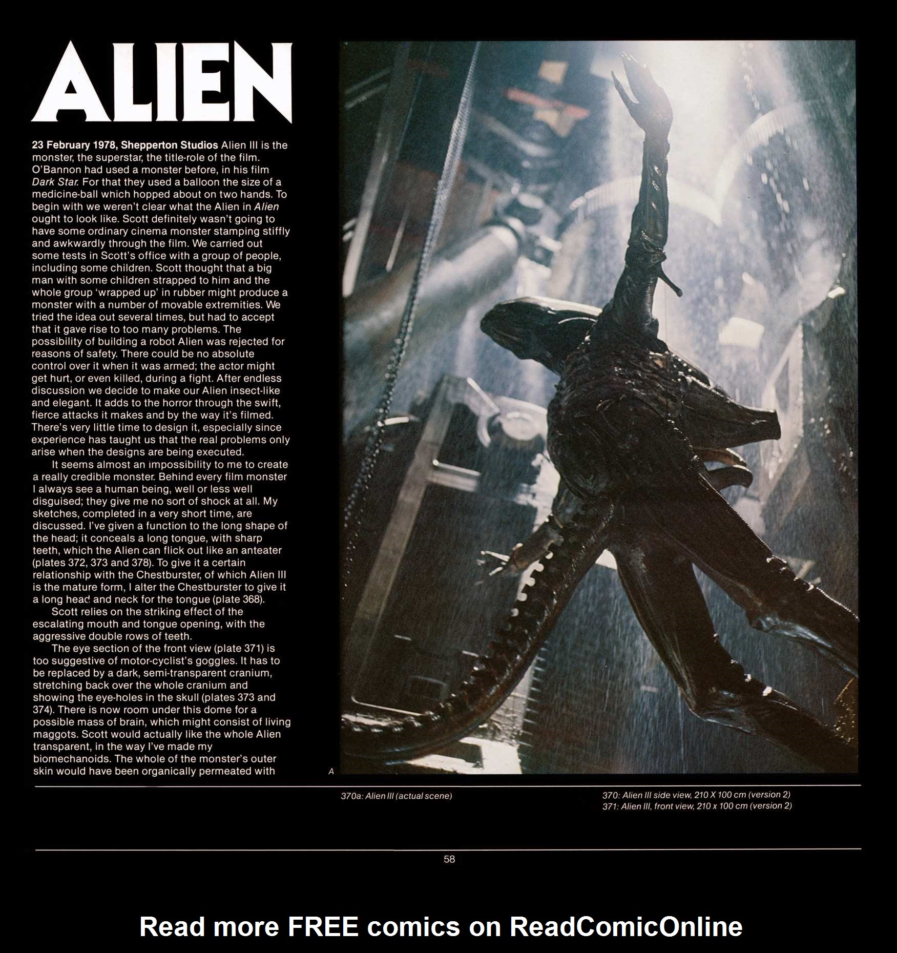 Read online Giger's Alien comic -  Issue # TPB - 60