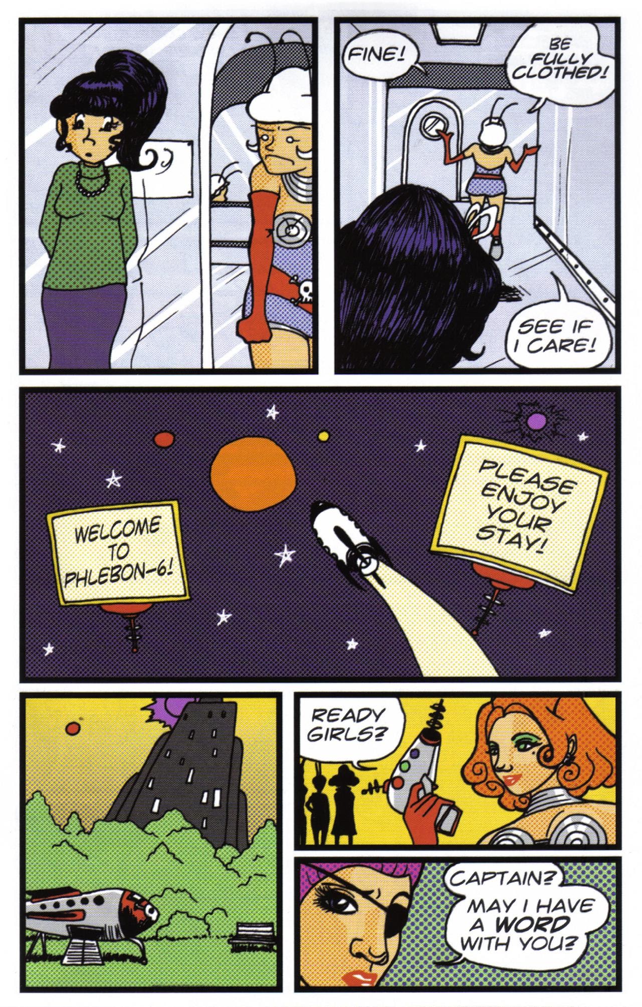 Read online I Was Kidnapped By Lesbian Pirates From Outer Space comic -  Issue #2 - 9