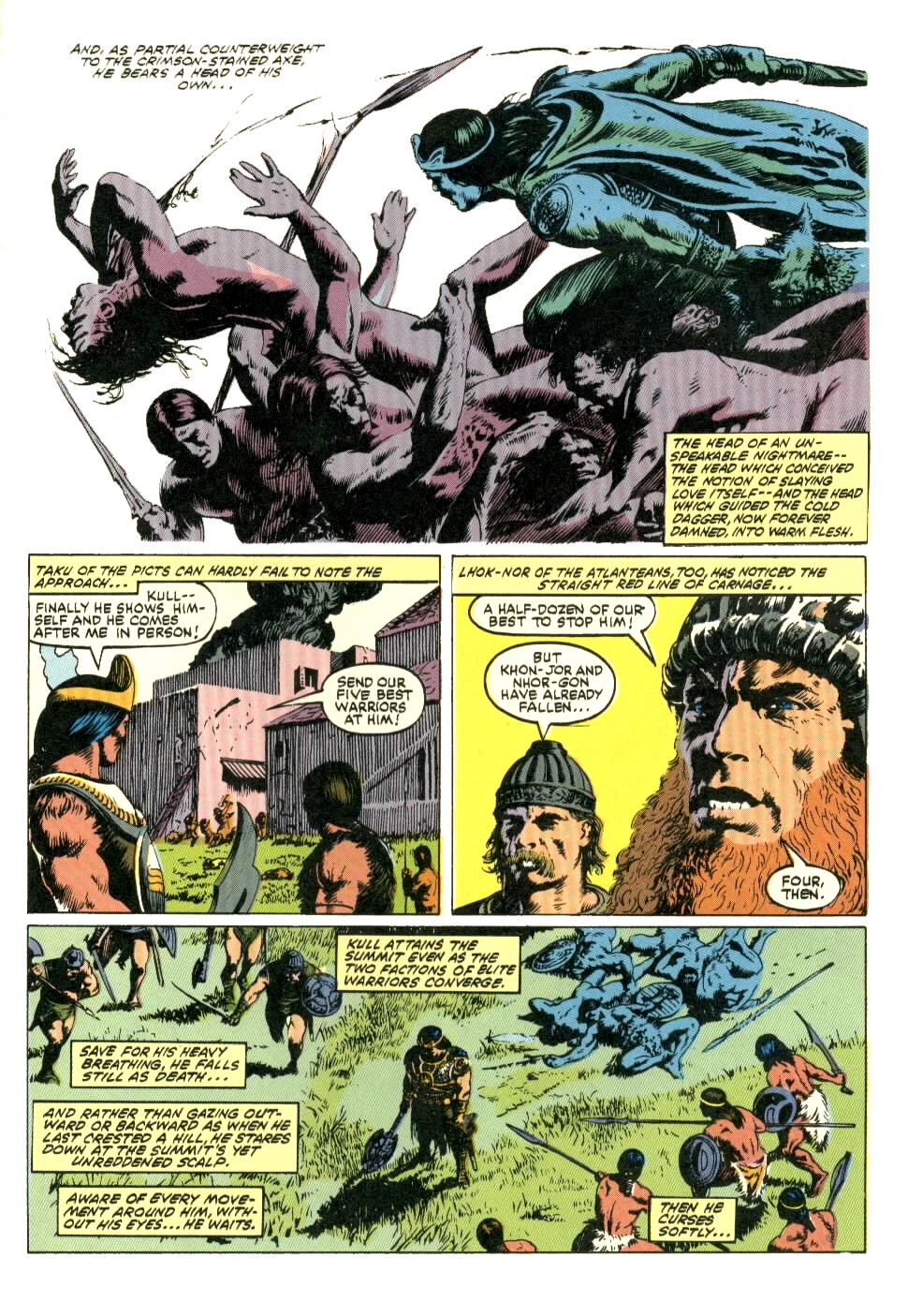 Read online Kull The Conqueror (1982) comic -  Issue #2 - 35