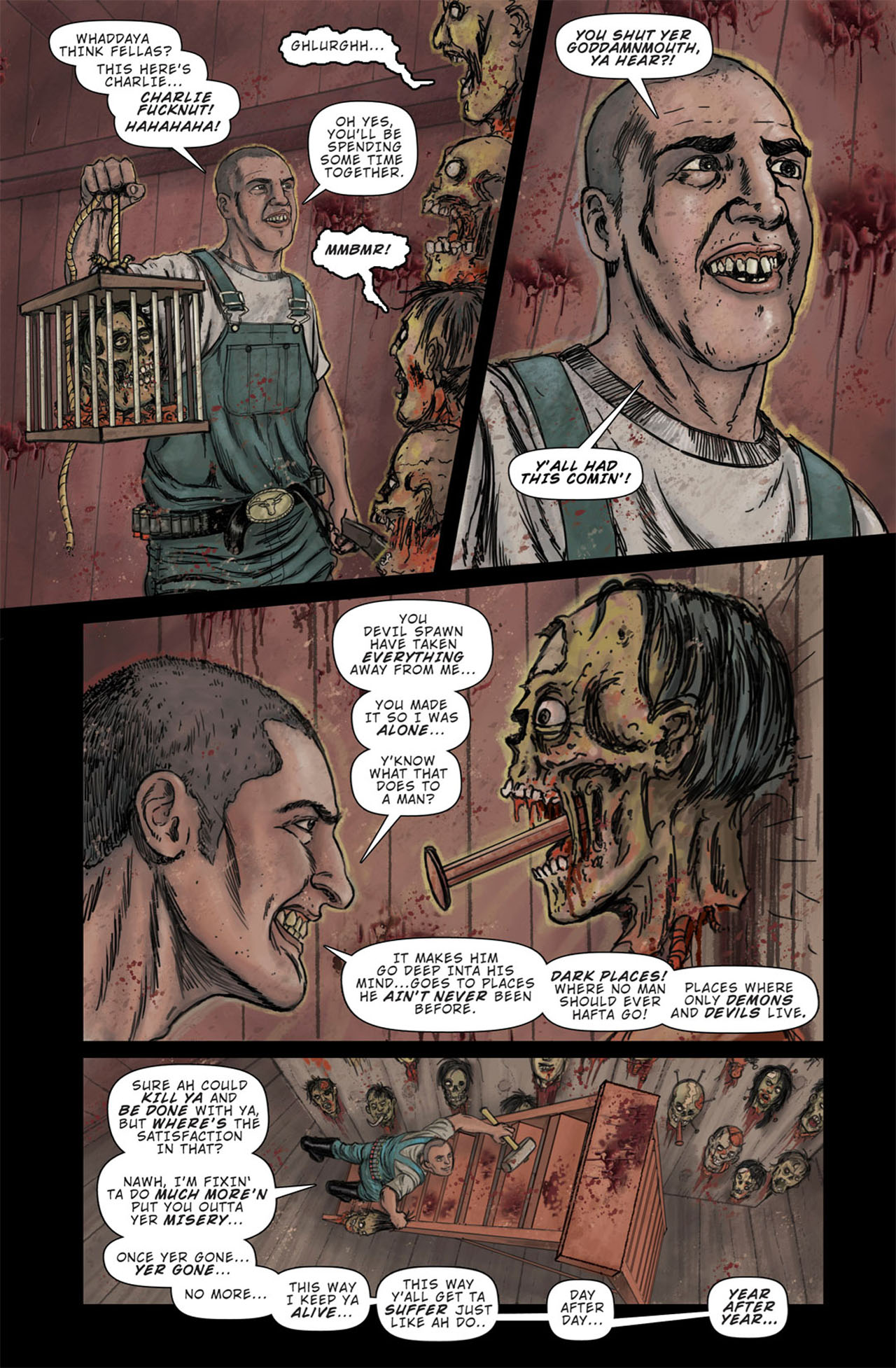 Read online Zombie Terrors comic -  Issue #1 - 13