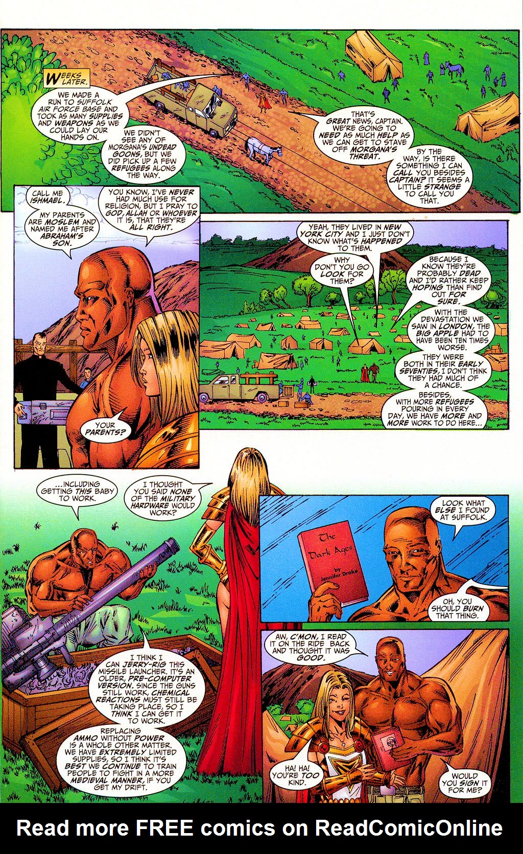 Read online Lady Pendragon comic -  Issue #1 - 16