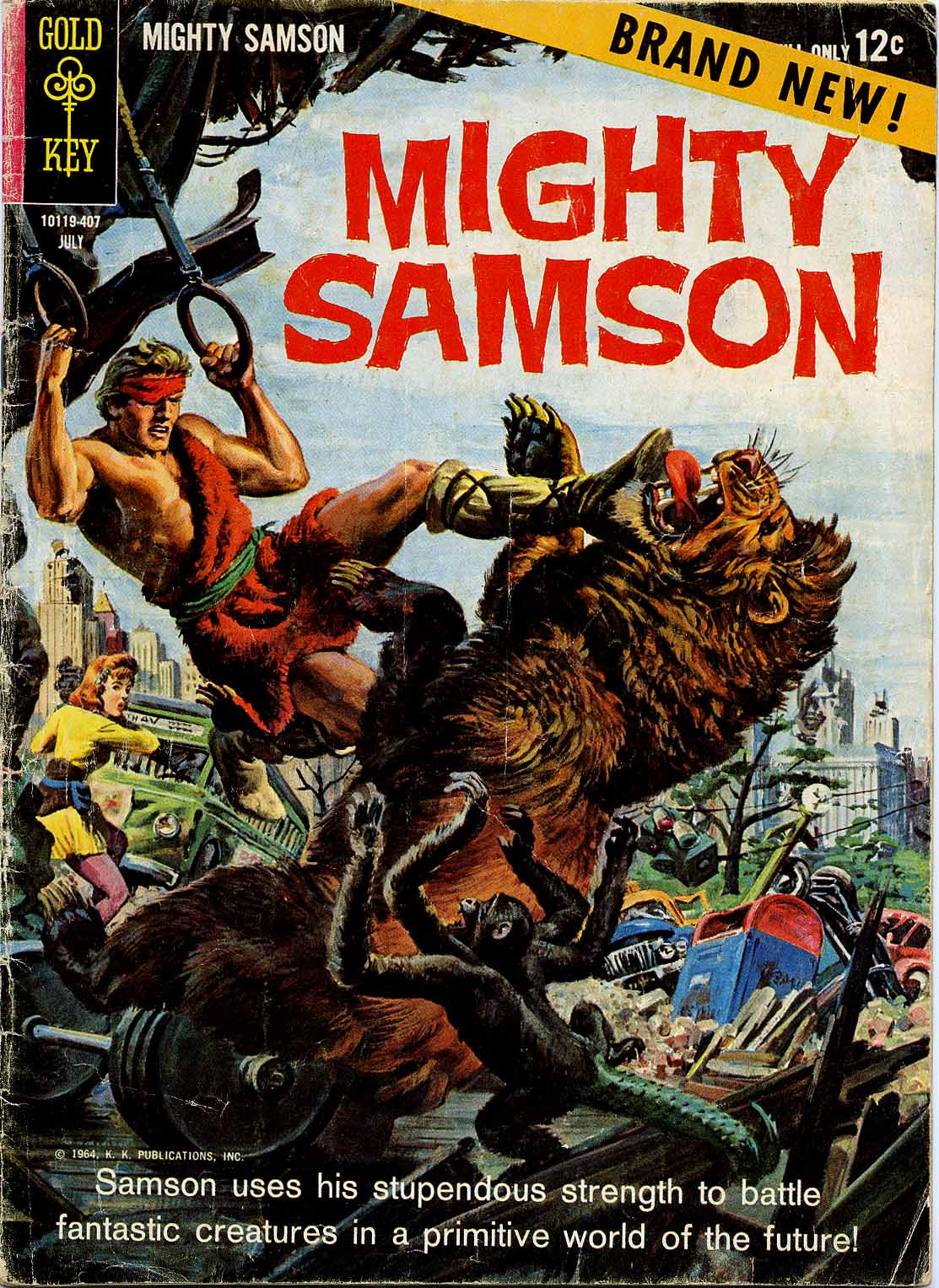 Read online Mighty Samson (1964) comic -  Issue #1 - 1