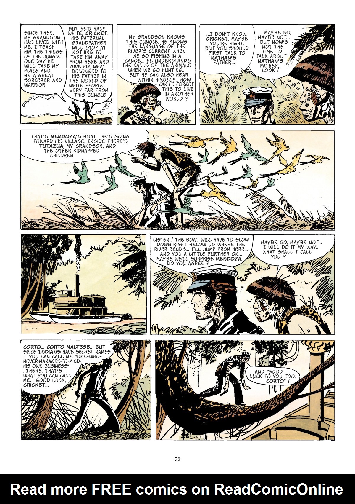 Read online Corto Maltese comic -  Issue # TPB 6 - 53
