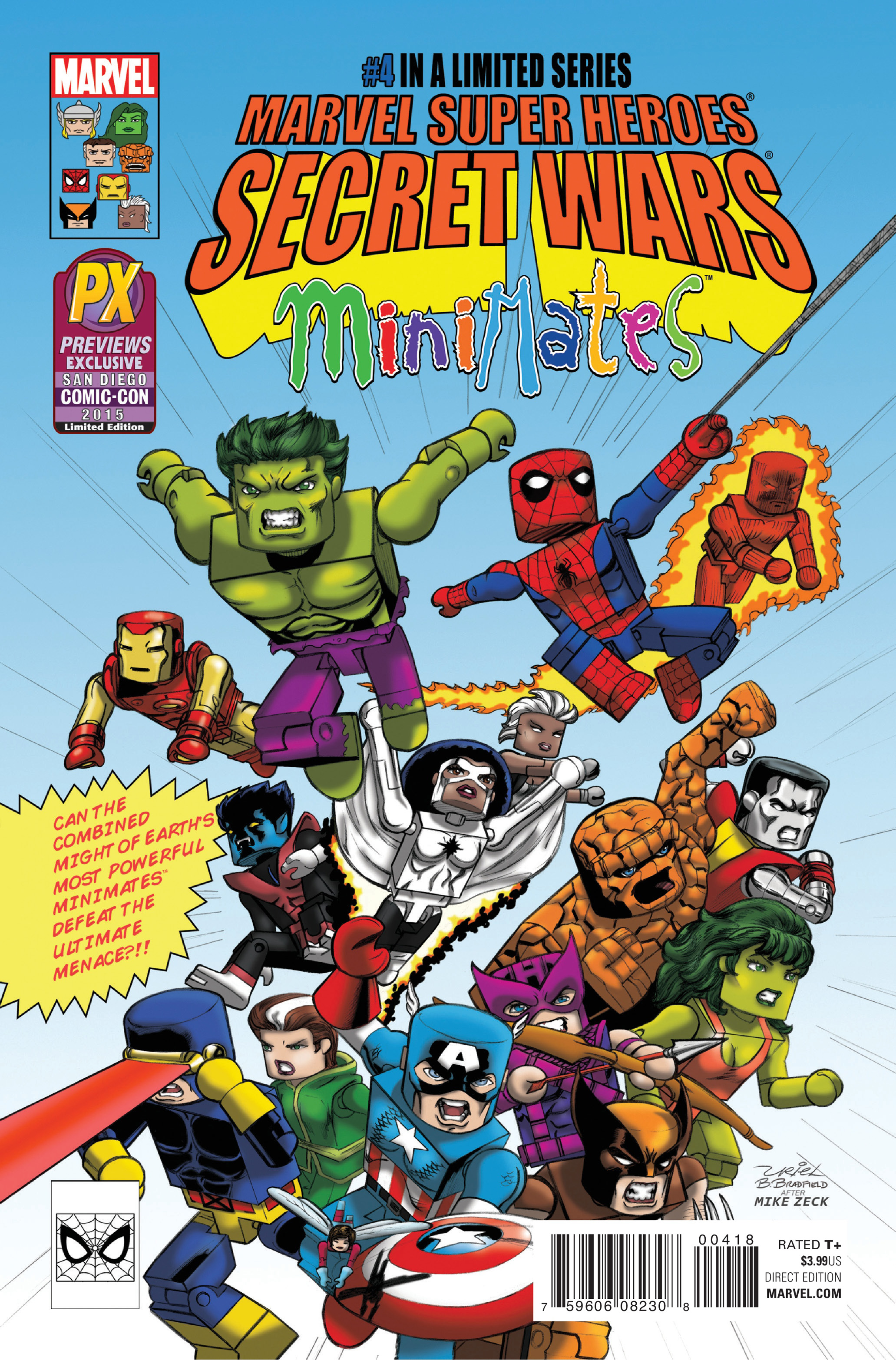 Read online Secret Wars comic -  Issue #4 - 2