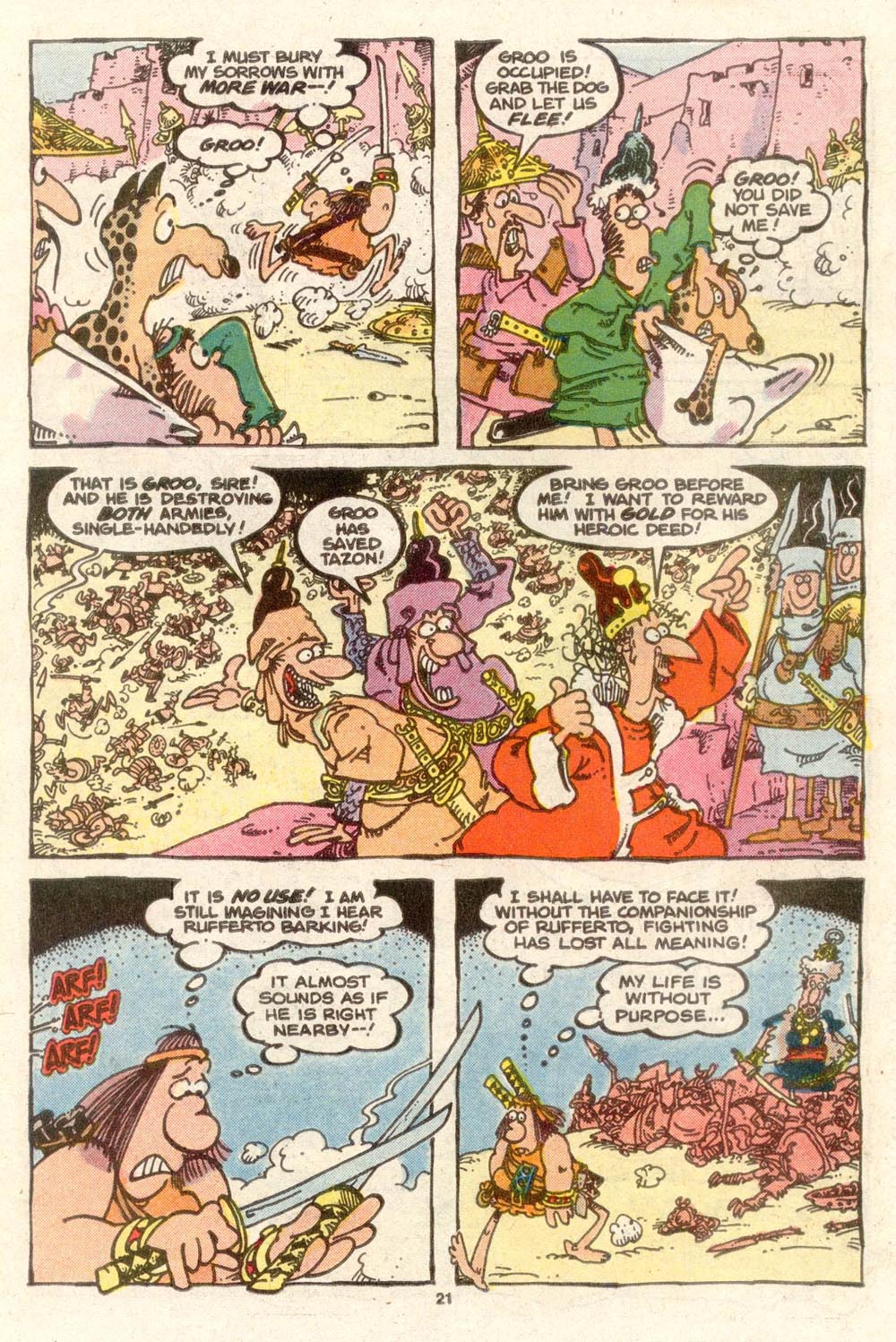 Read online Sergio Aragonés Groo the Wanderer comic -  Issue #38 - 21