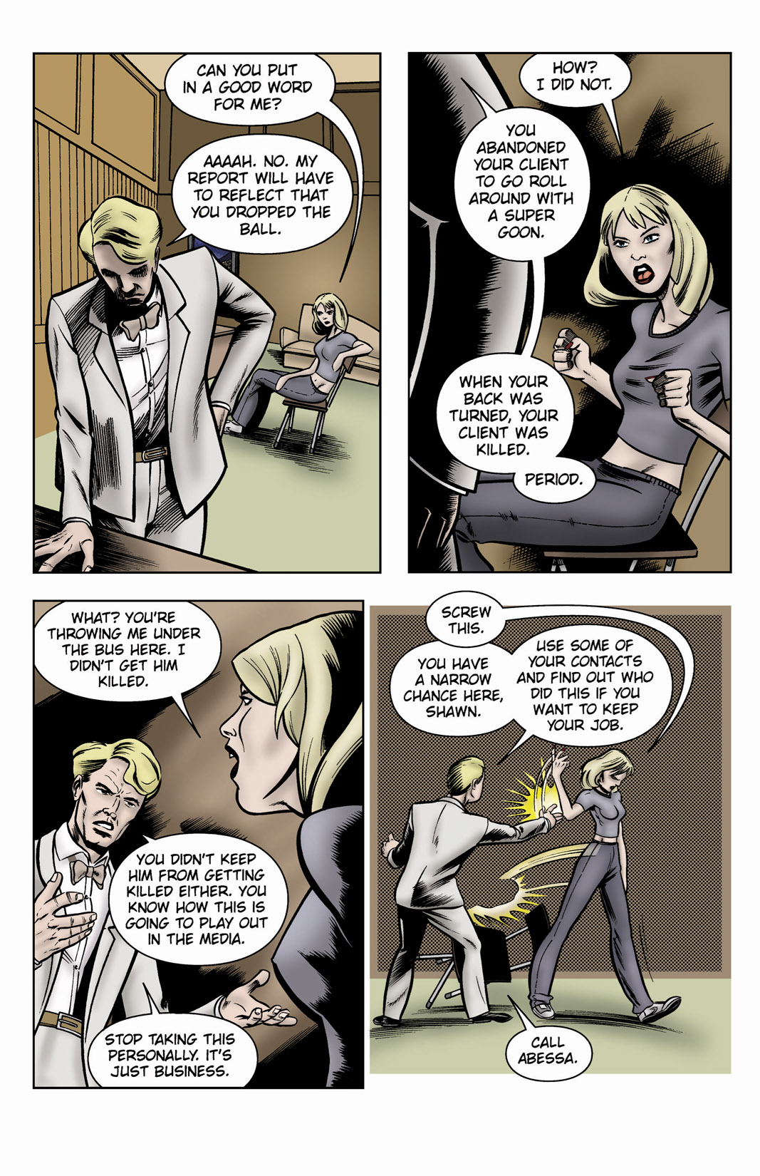 Read online SideChicks comic -  Issue #2 - 26