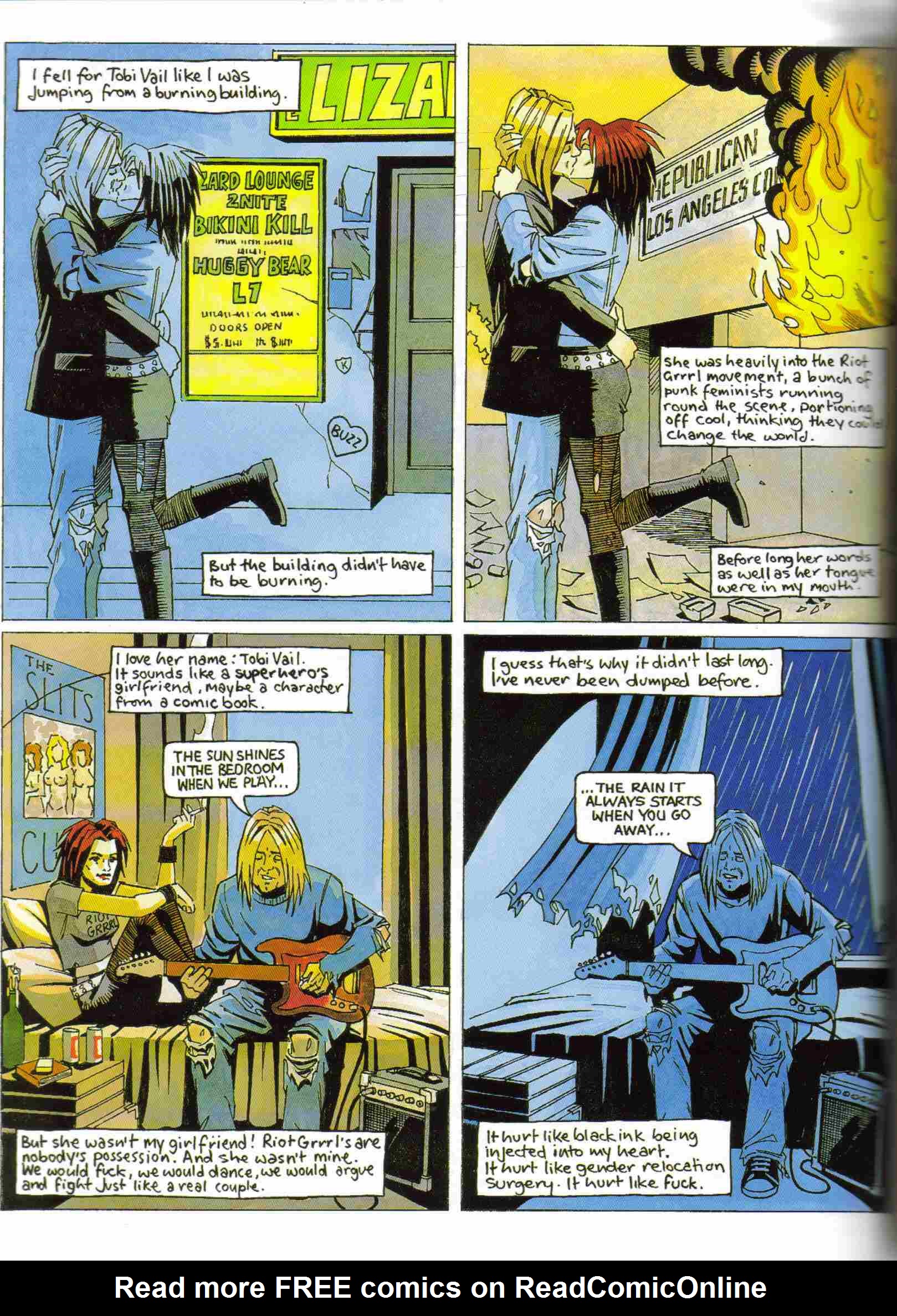 Read online GodSpeed: The Kurt Cobain Graphic comic -  Issue # TPB - 45