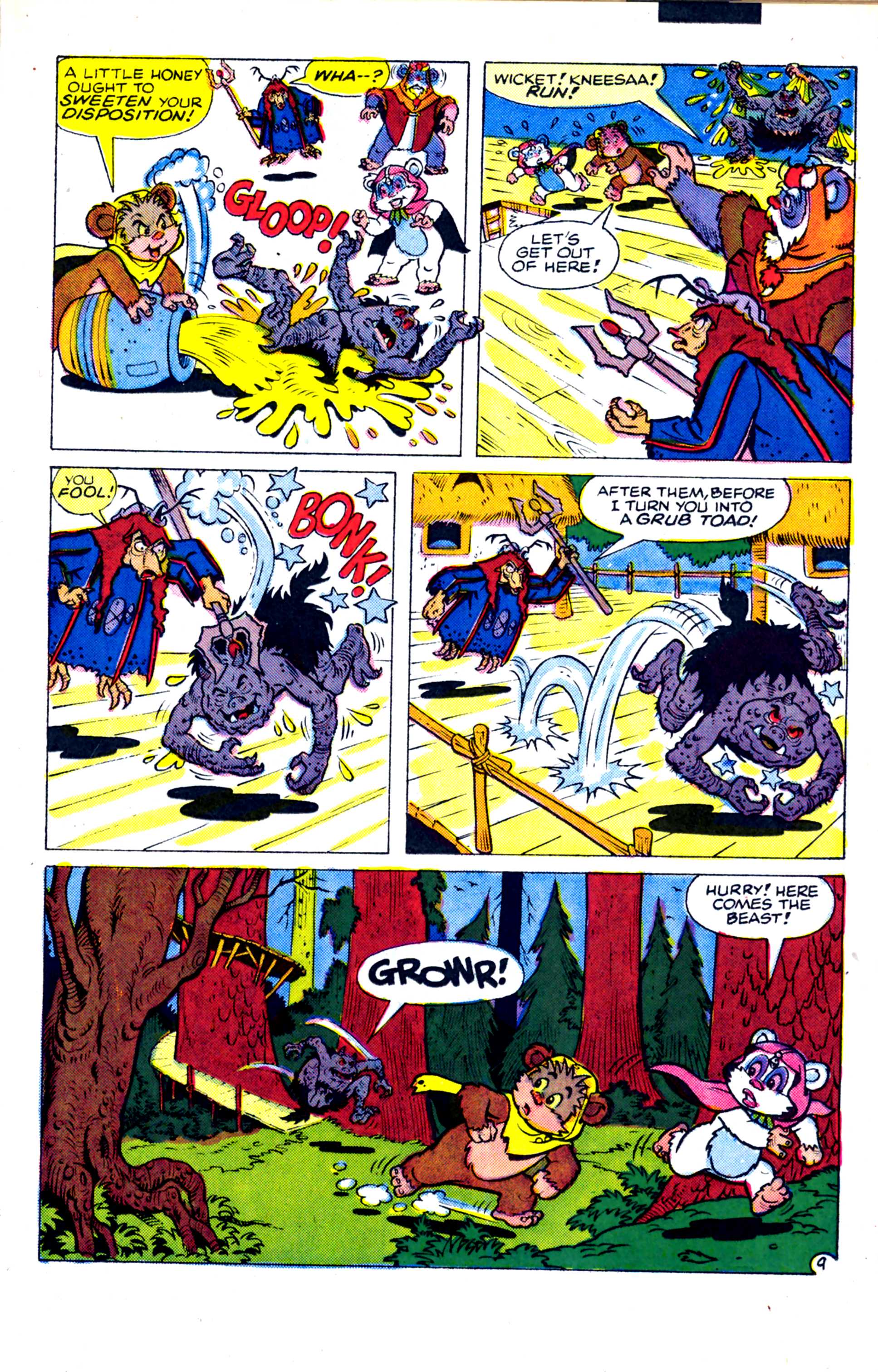Read online Ewoks (1987) comic -  Issue #12 - 10