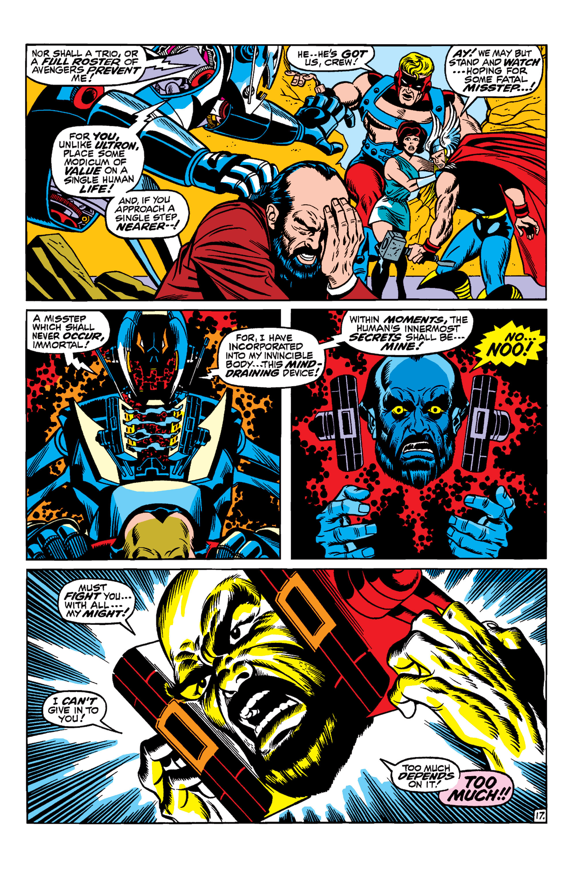 Read online Marvel Masterworks: The Avengers comic -  Issue # TPB 7 (Part 2) - 106