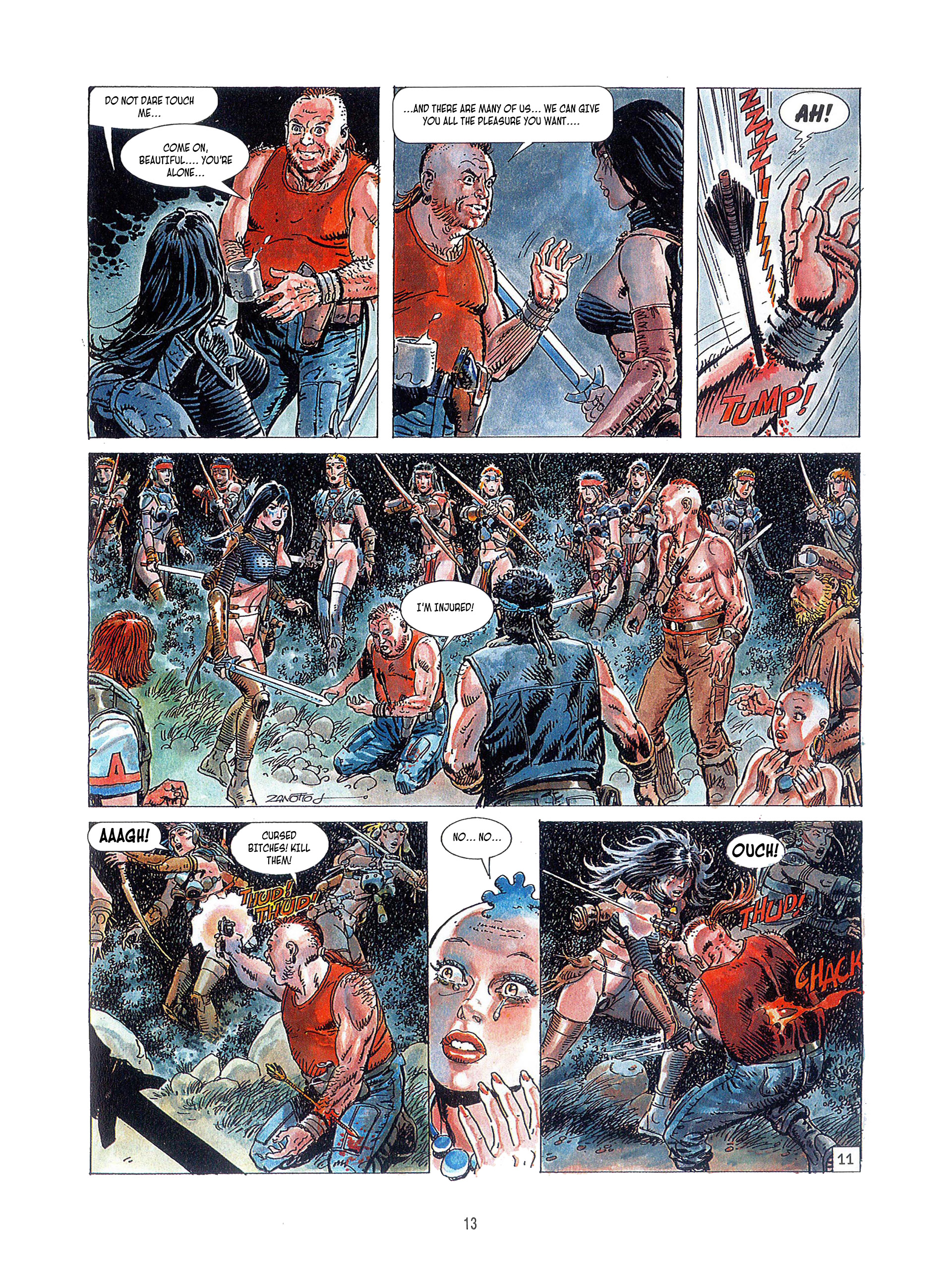 Read online Falka comic -  Issue #4 - 13