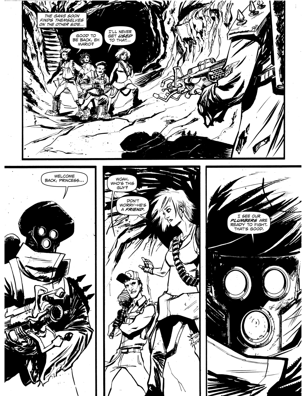 Read online Super Mario Bros. The Movie comic -  Issue #1 - 11