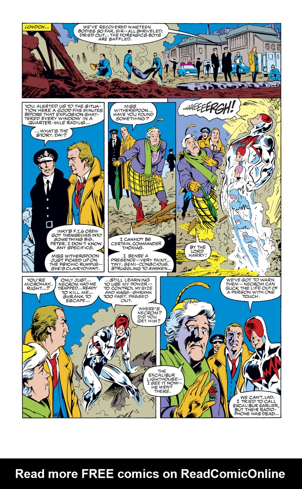 Read online Excalibur (1988) comic -  Issue #49 - 11