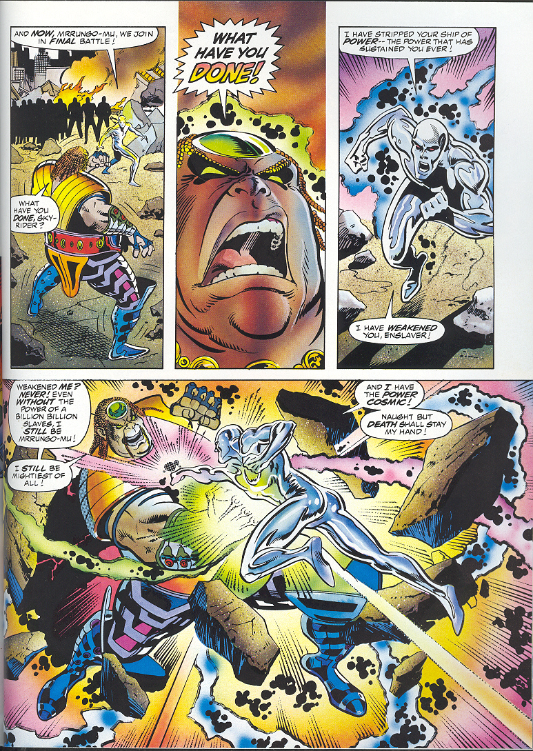 Read online Marvel Graphic Novel comic -  Issue #58 - Silver Surfer - The Enslavers - 71