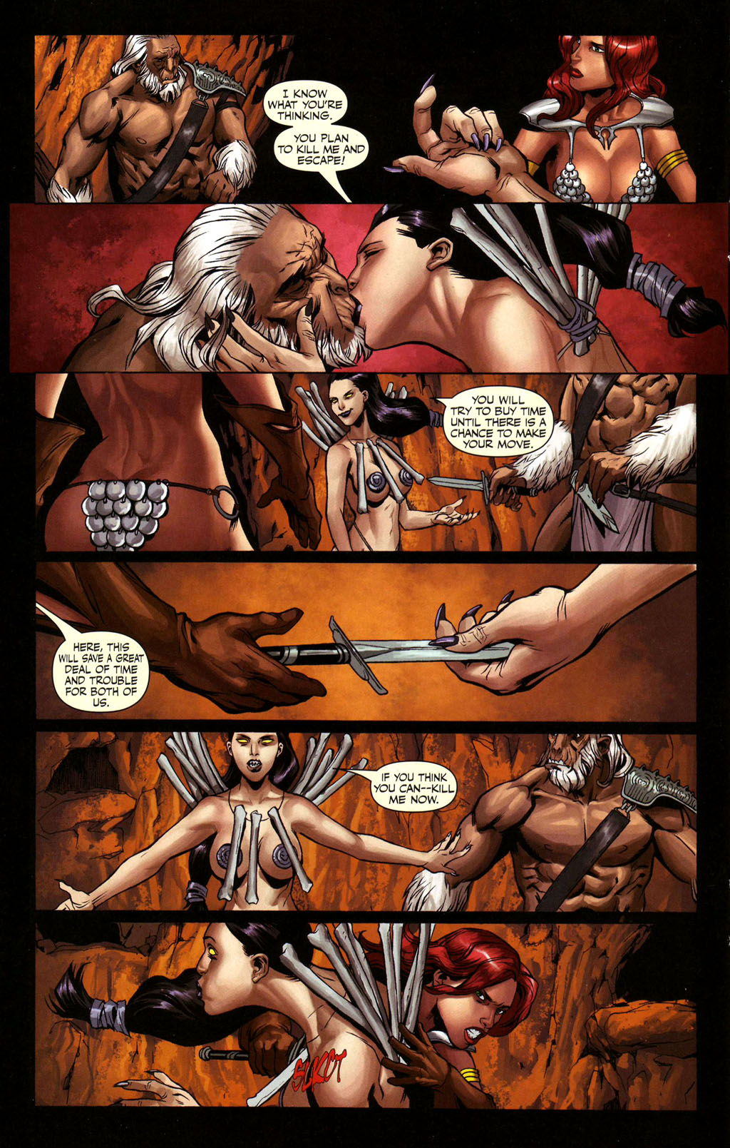 Read online Savage Red Sonja: Queen of the Frozen Wastes comic -  Issue #2 - 14